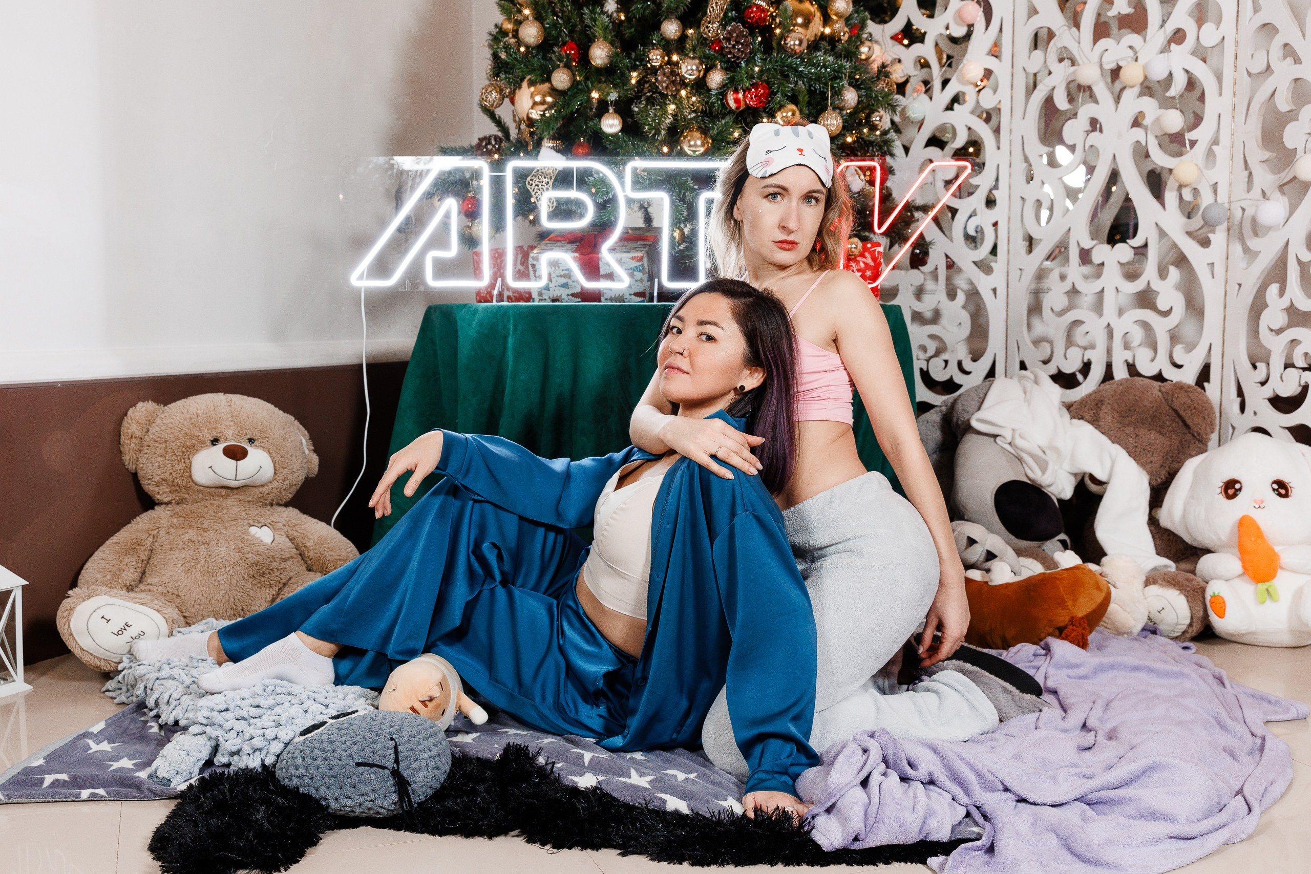 Пижамный новогодний корпоратив АРТВ. Фотограф в Санкт-Петербурге — Сергей Петров