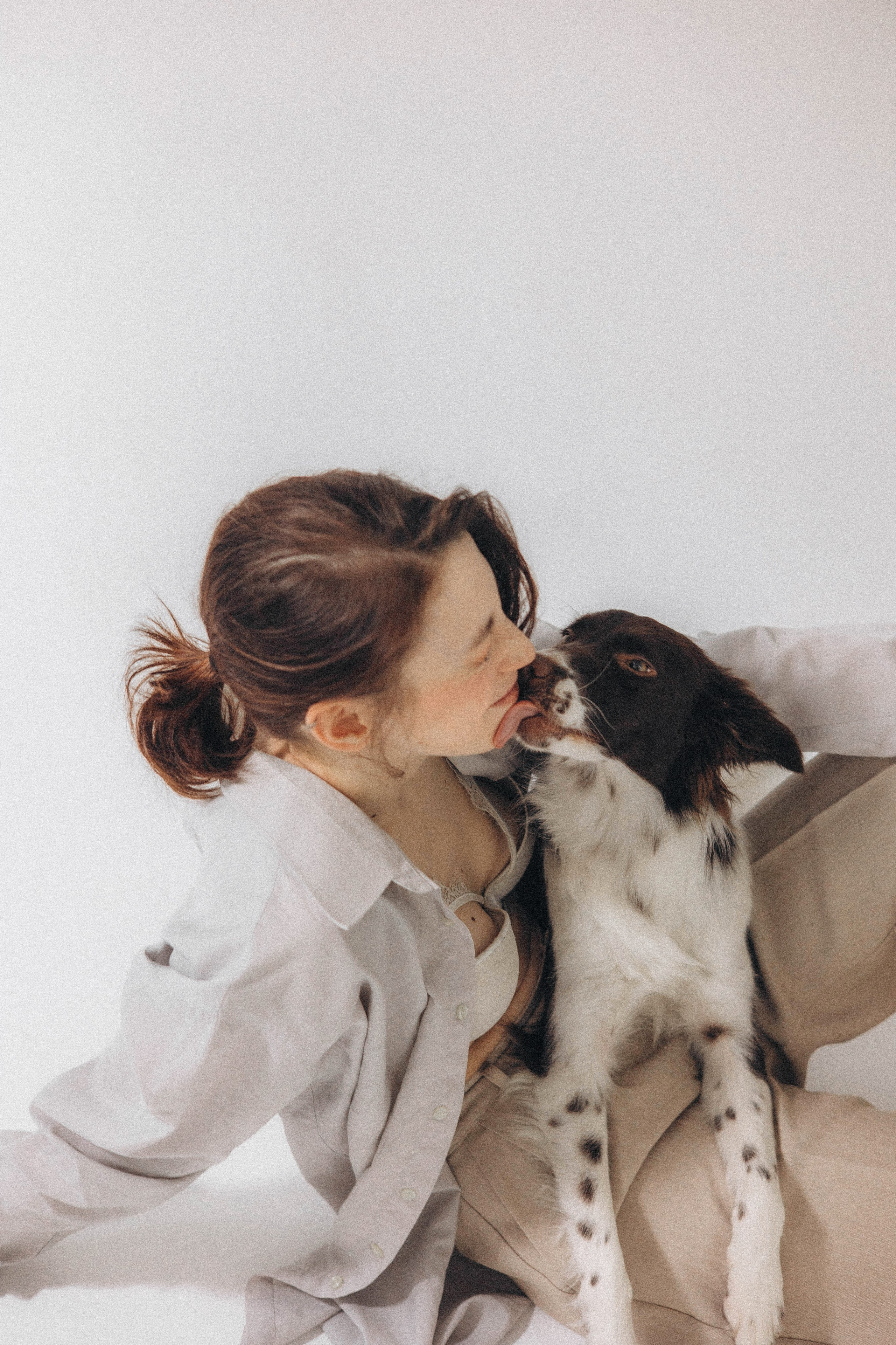 Алена и Гвендолин. Фотограф-анималист Богданова Полина