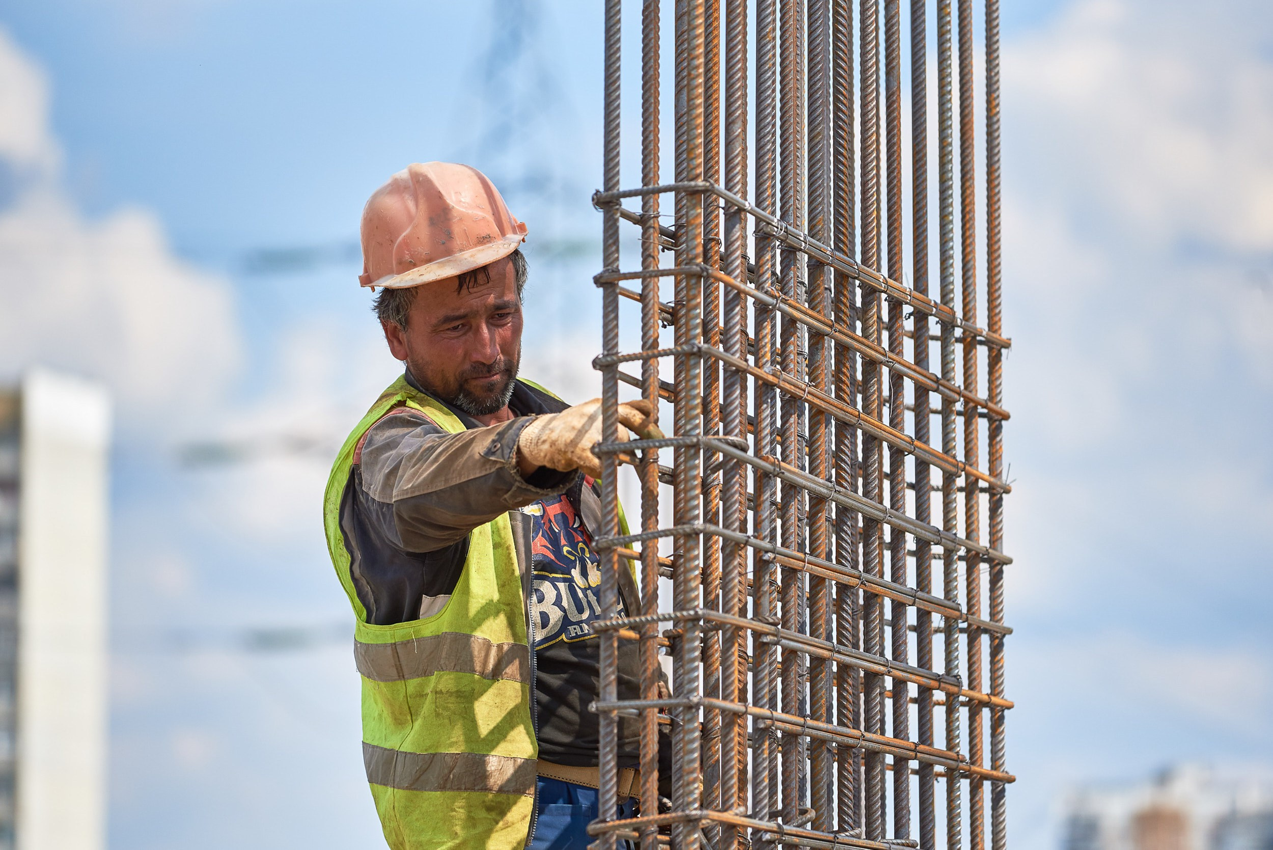 Строительство. Герман Лепёхин коммерческий фотограф в Москве: репортаж, портреты, интерьеры, производство