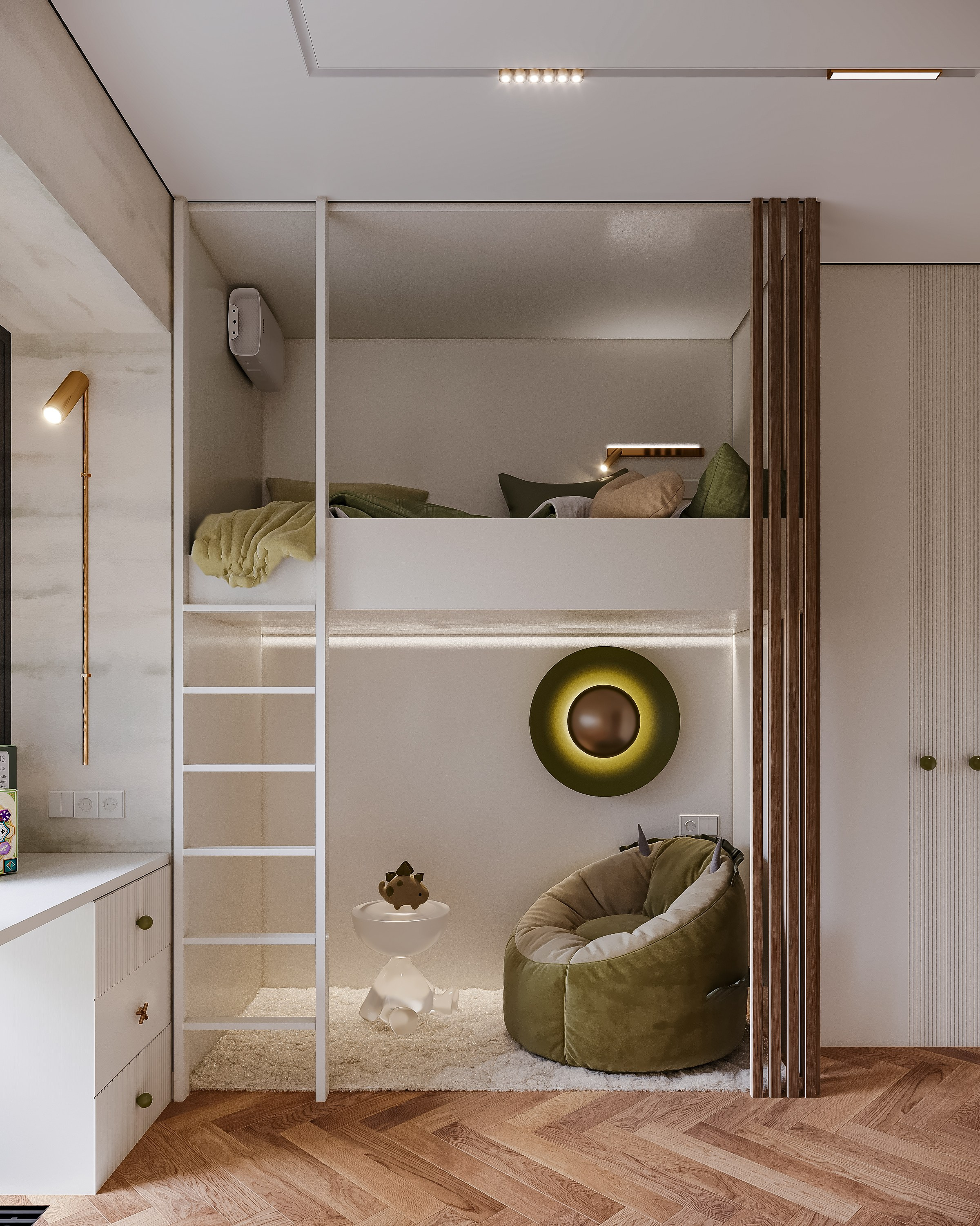 Квартира 60 м². 3Д-Визуализация Наталья Макогонова