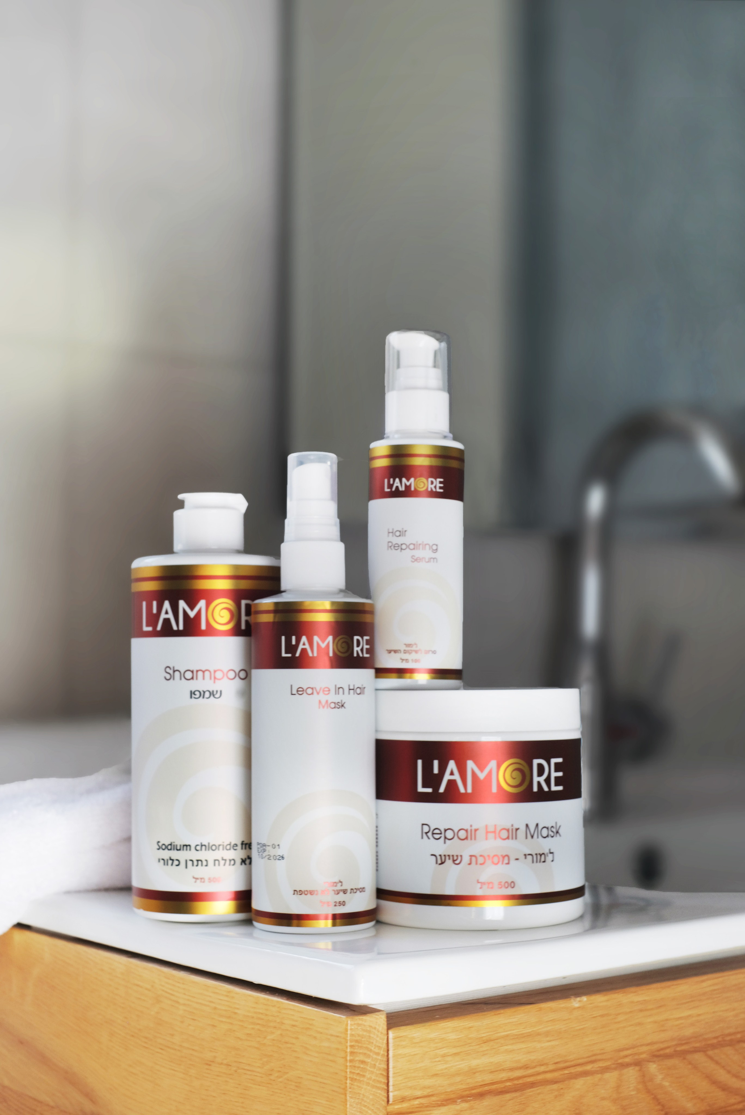 Рекламная съемка: косметика для волос. Заглавная