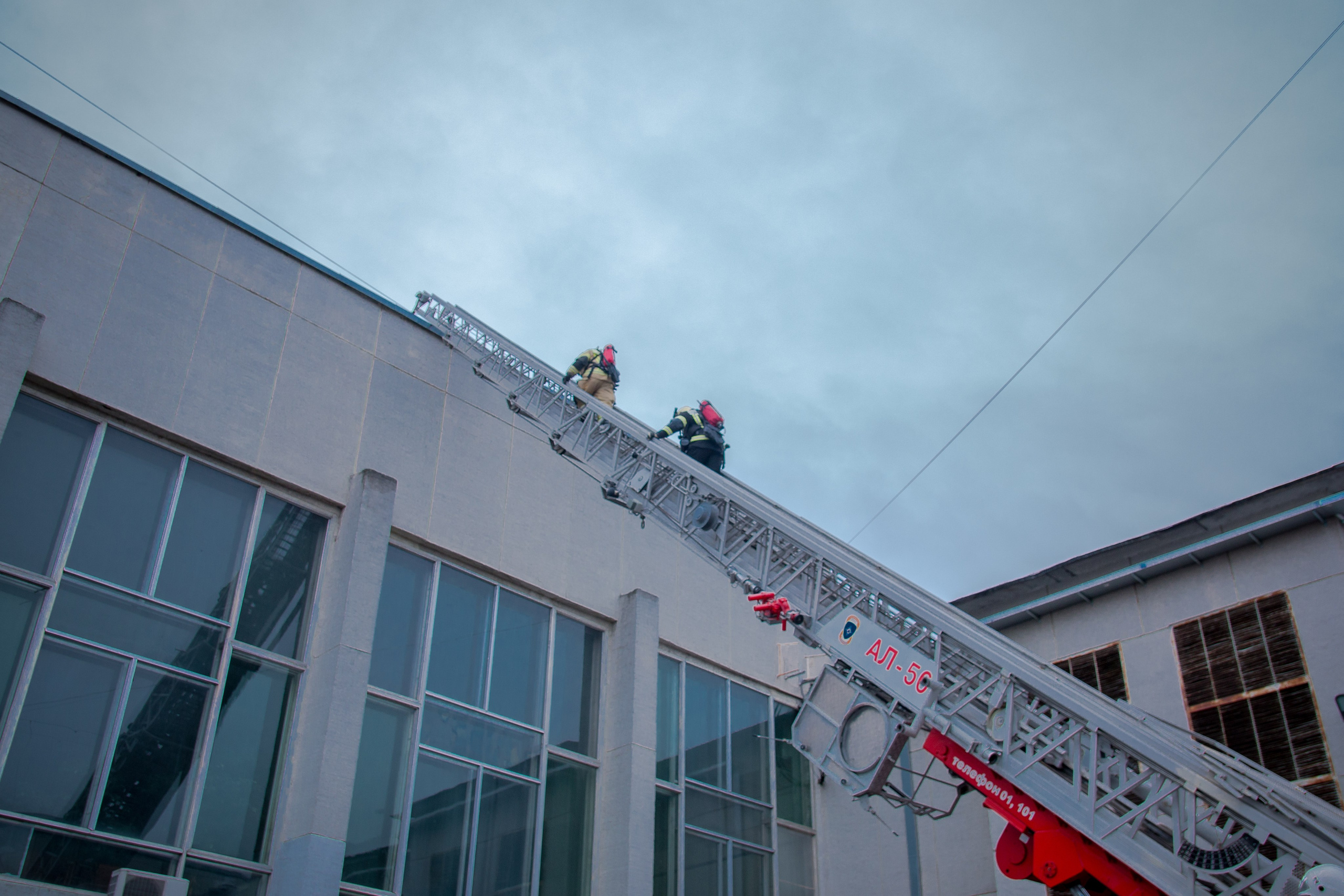 Репортаж «Пожарная тренировка». Ваш фотограф Северск | Томск