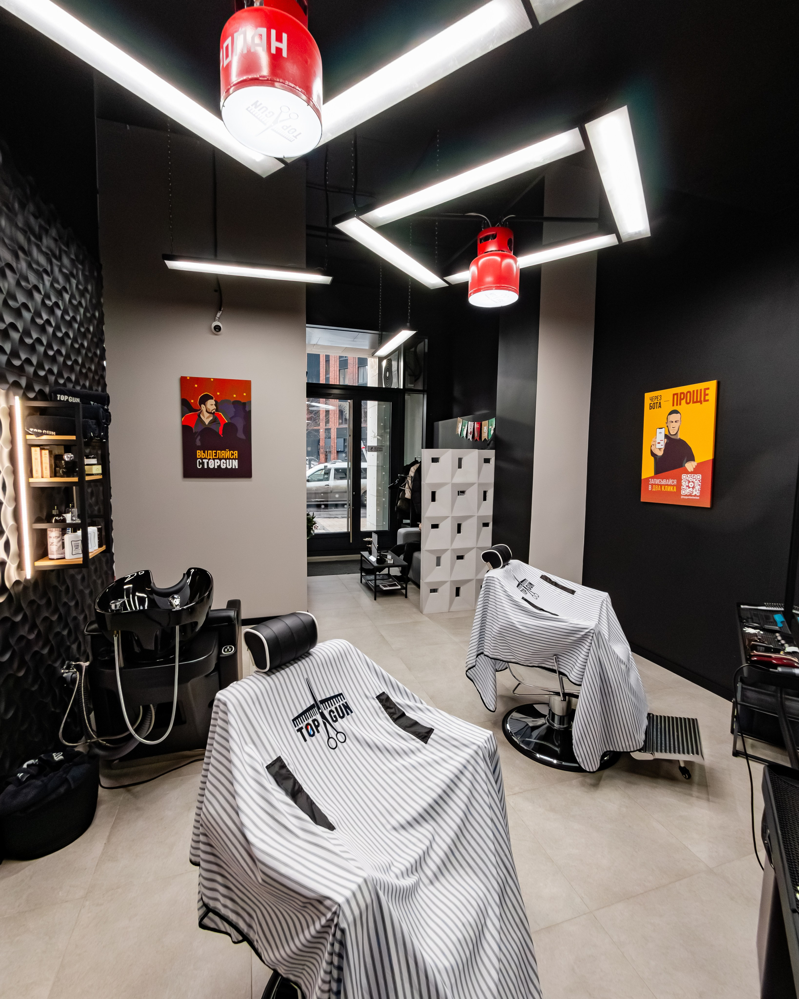 Интерьер TOPGUN. Фотограф Илья Варакин