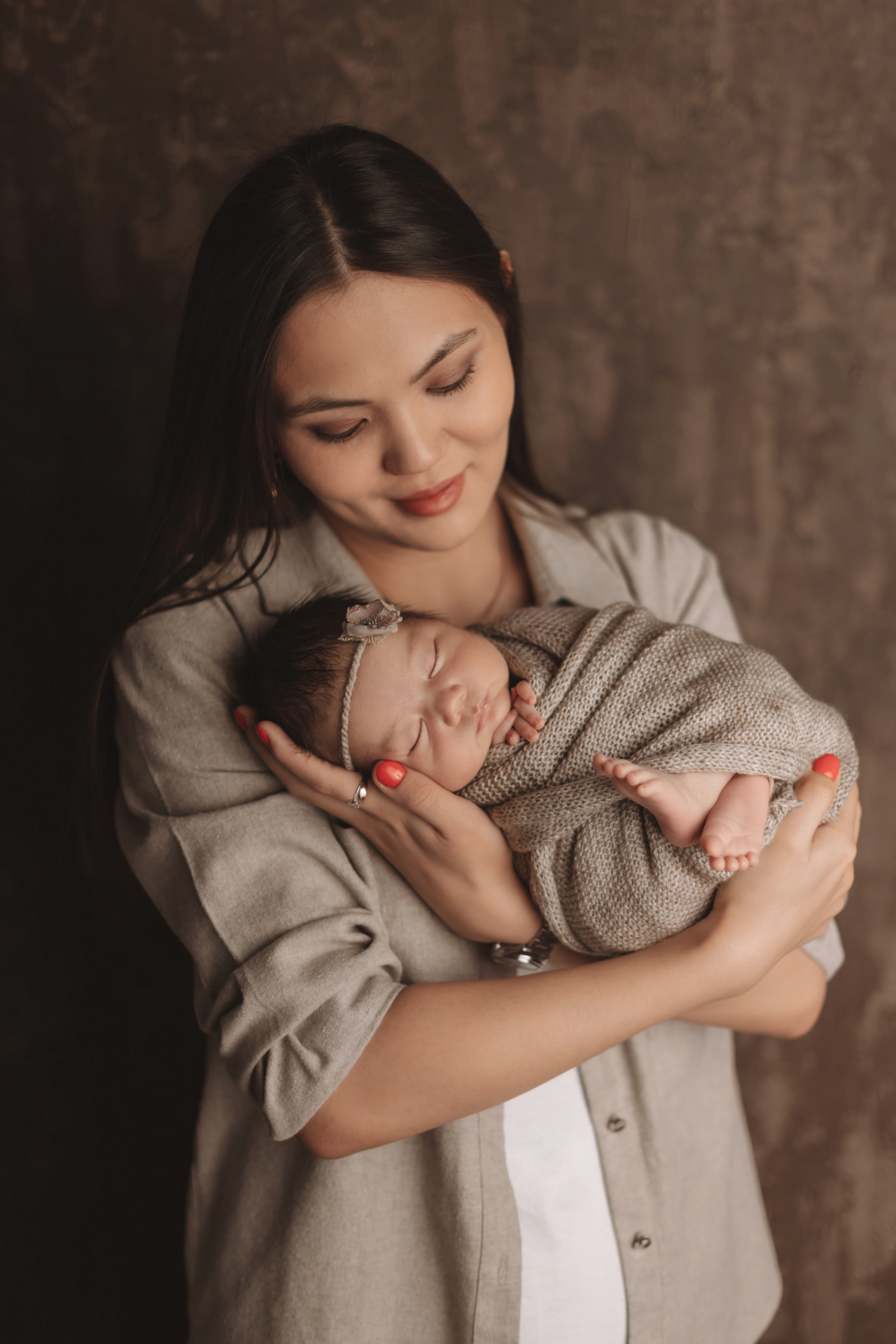 Ньюборн (природный стиль). Ваш семейный фотограф в Алматы