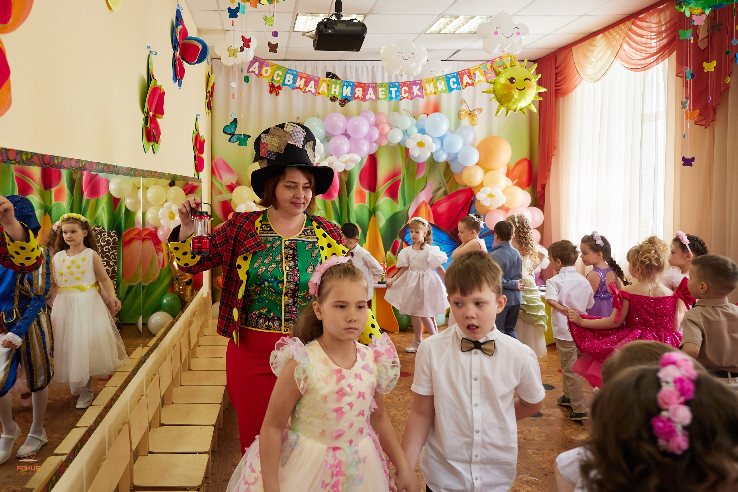 Выпускной детский сад. Спортивный фотограф Некрасов Денис