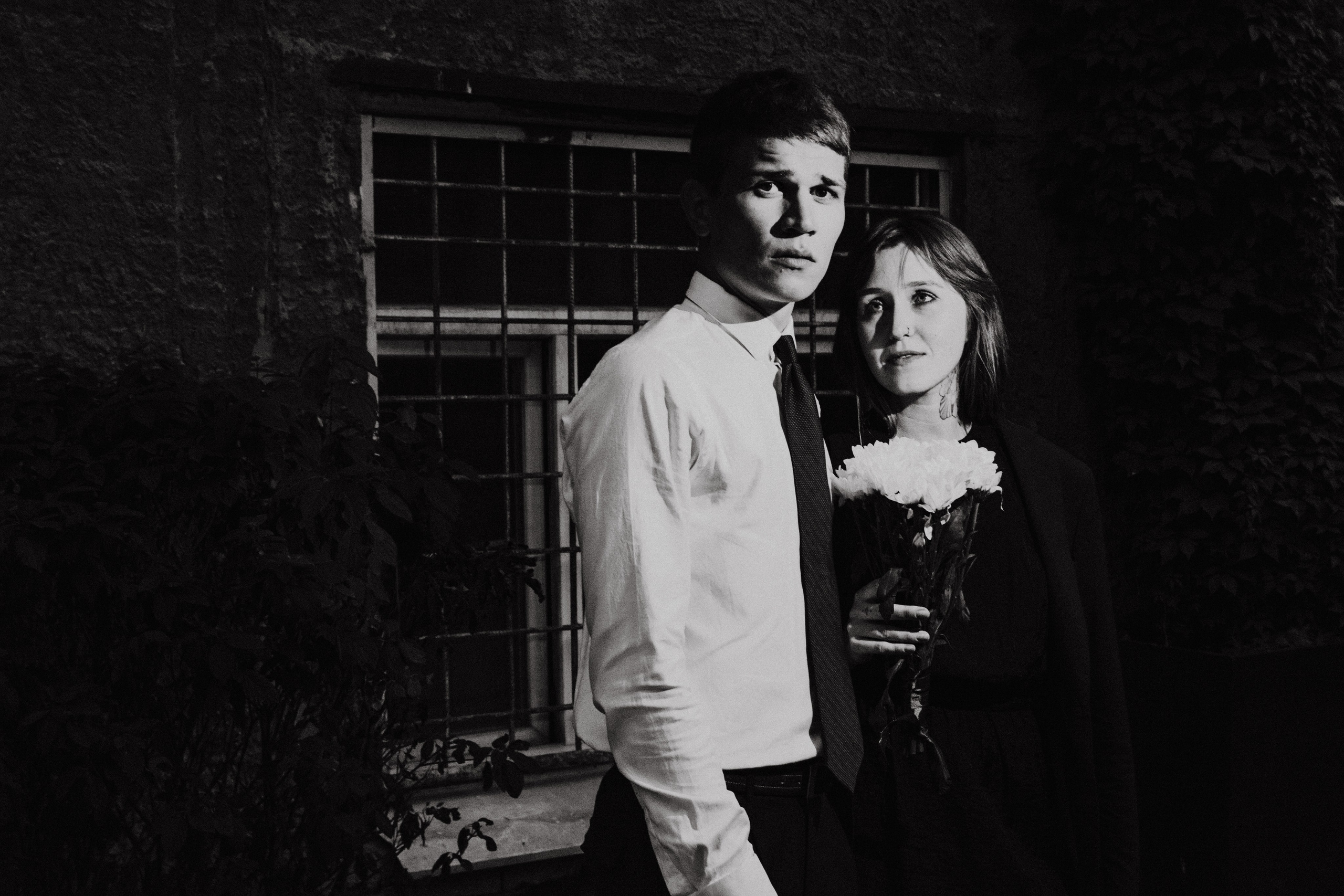 Черно-белое кино (Егор, Анастасия). Портретный и репортажный Фотограф в Москве Александра Комарницкая