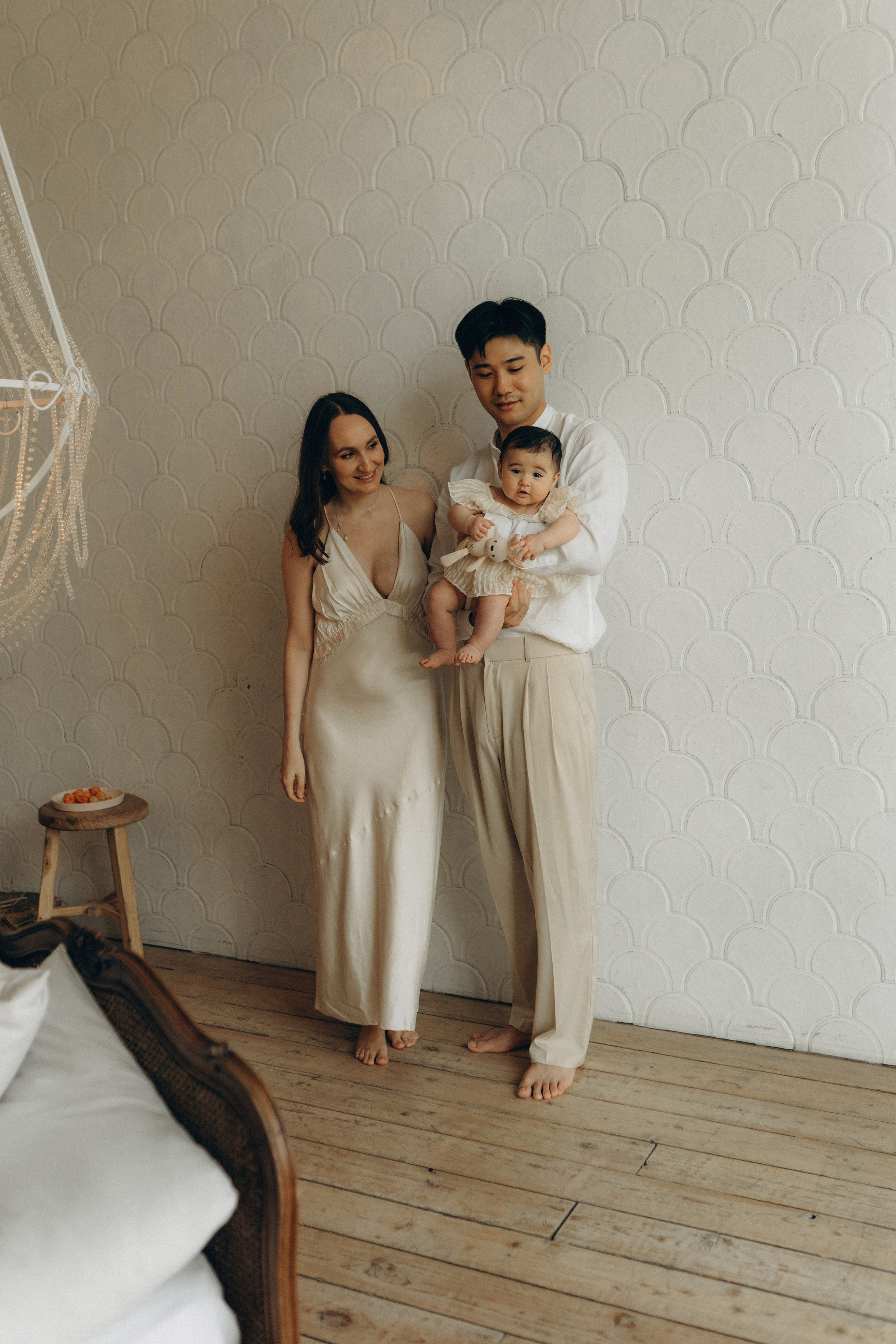 Малышка Нина и родители. Семейный lifestyle фотограф в Москве Рената Рафикова