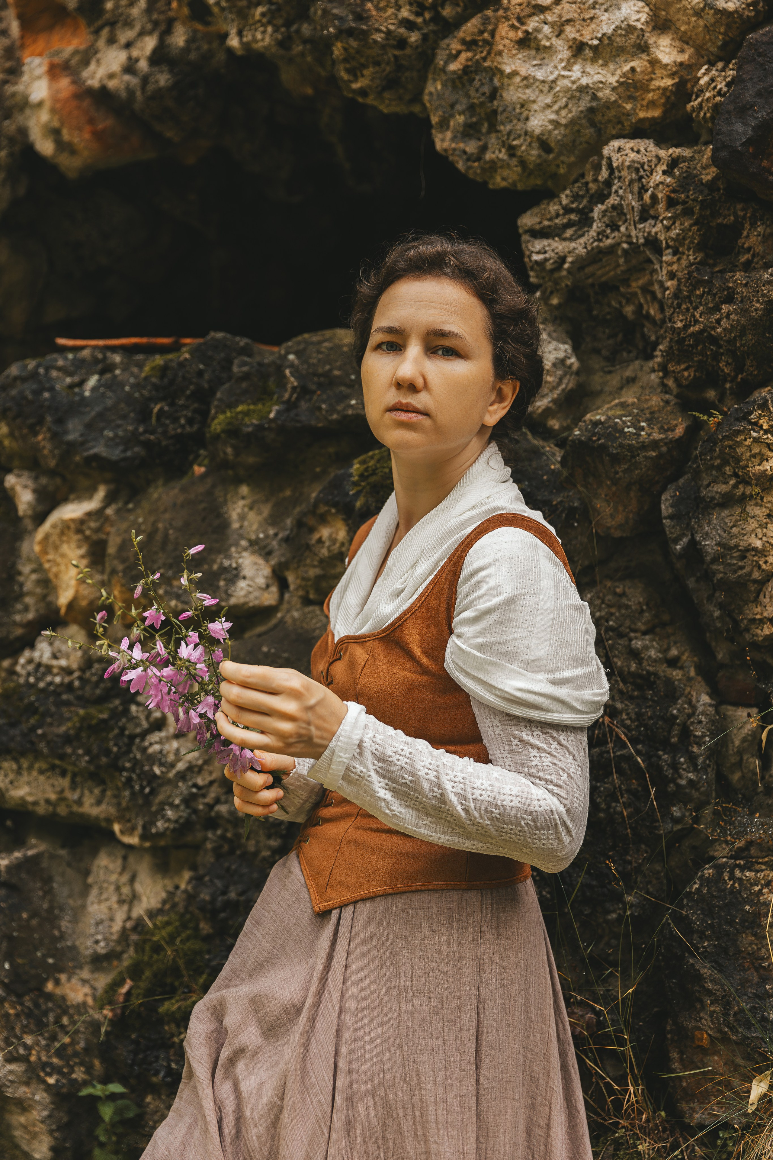 Женский портрет в историческом образе. Семейный и женский фотограф в Москве Надежда Воробьева
