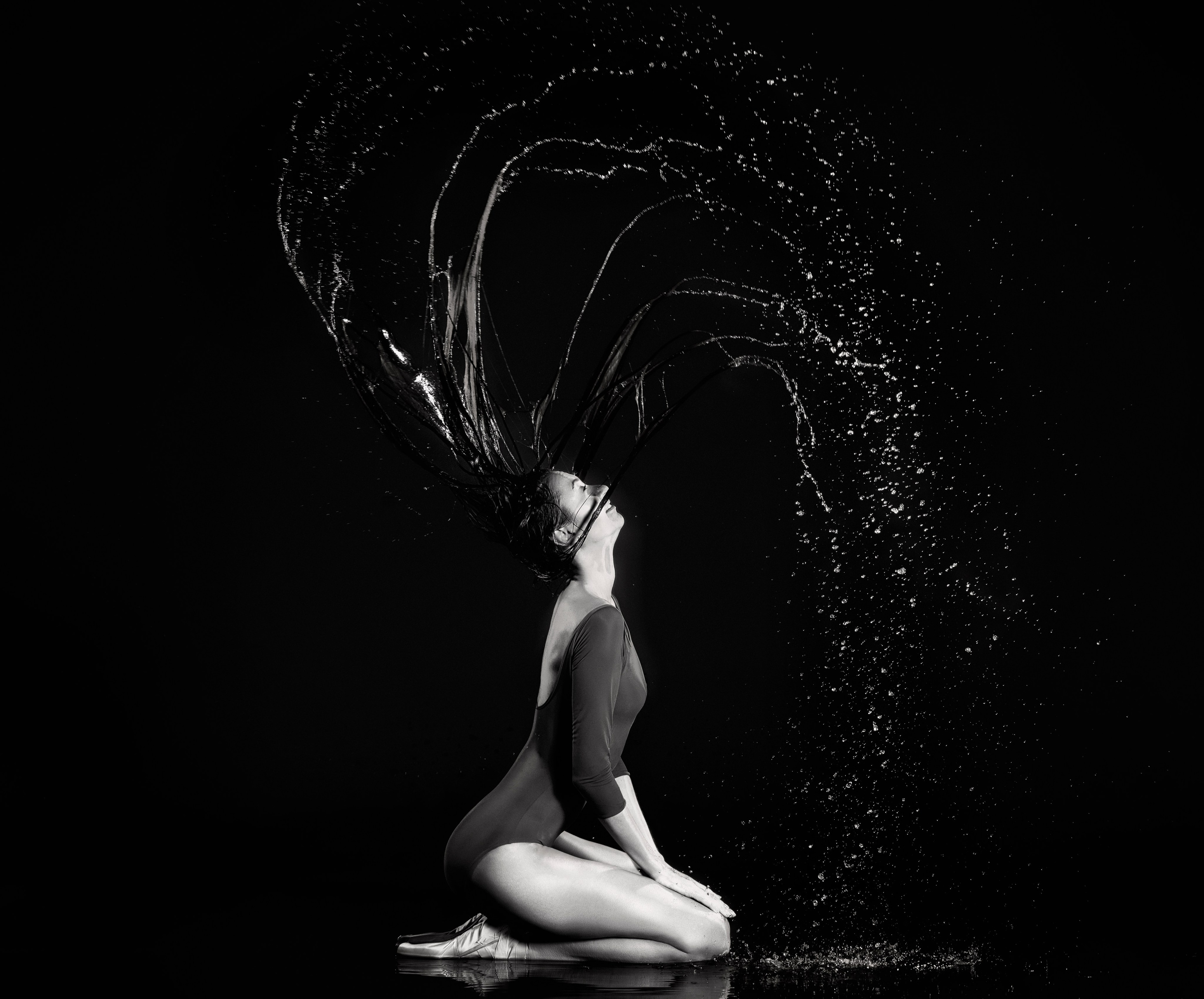 Анна ч\б версия. Балетный фотограф Москва Майоров Николай