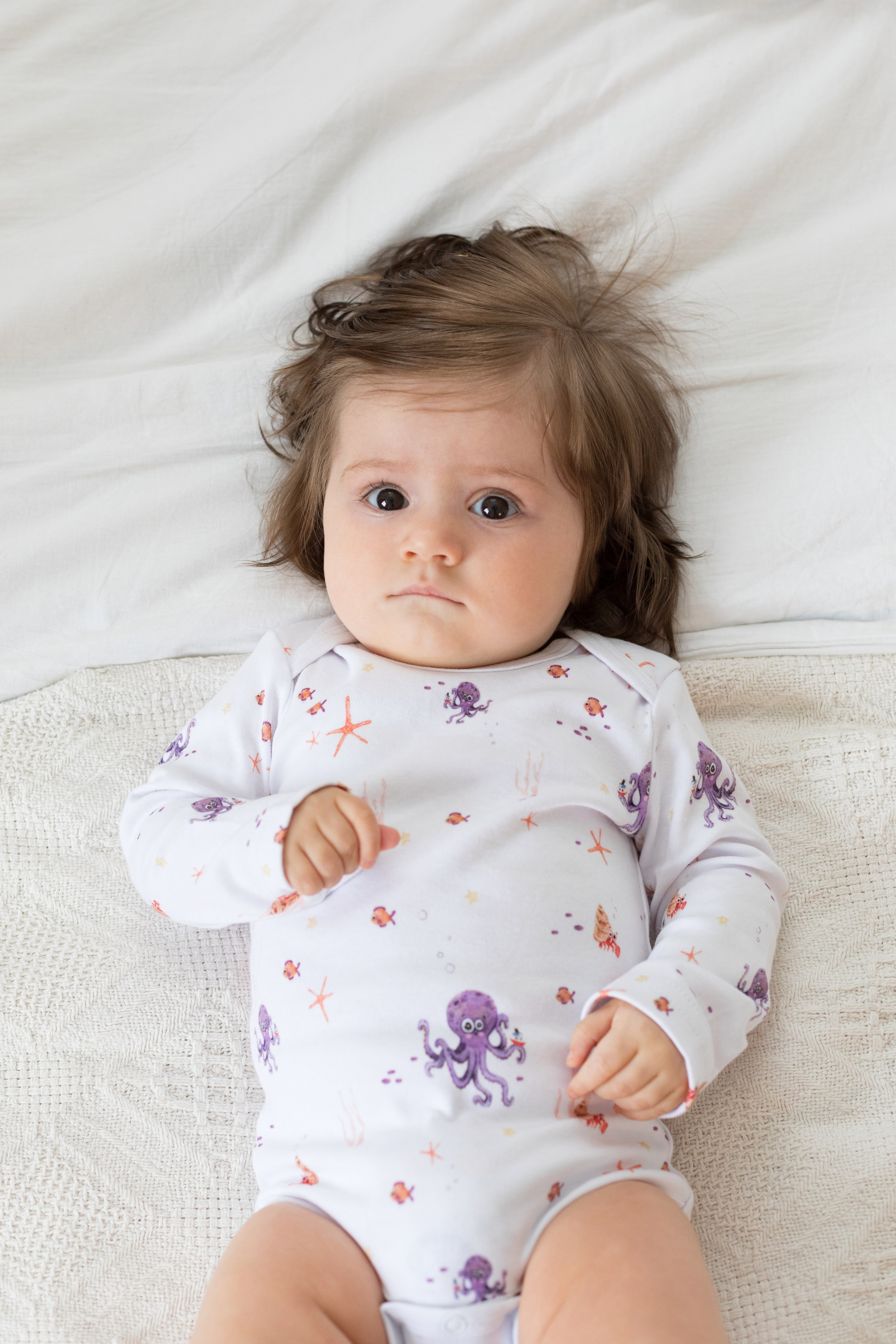 Фотосессия одежды для новорожденных детей. Детский и контент фотограф Надя Волкова Санкт-Петербург