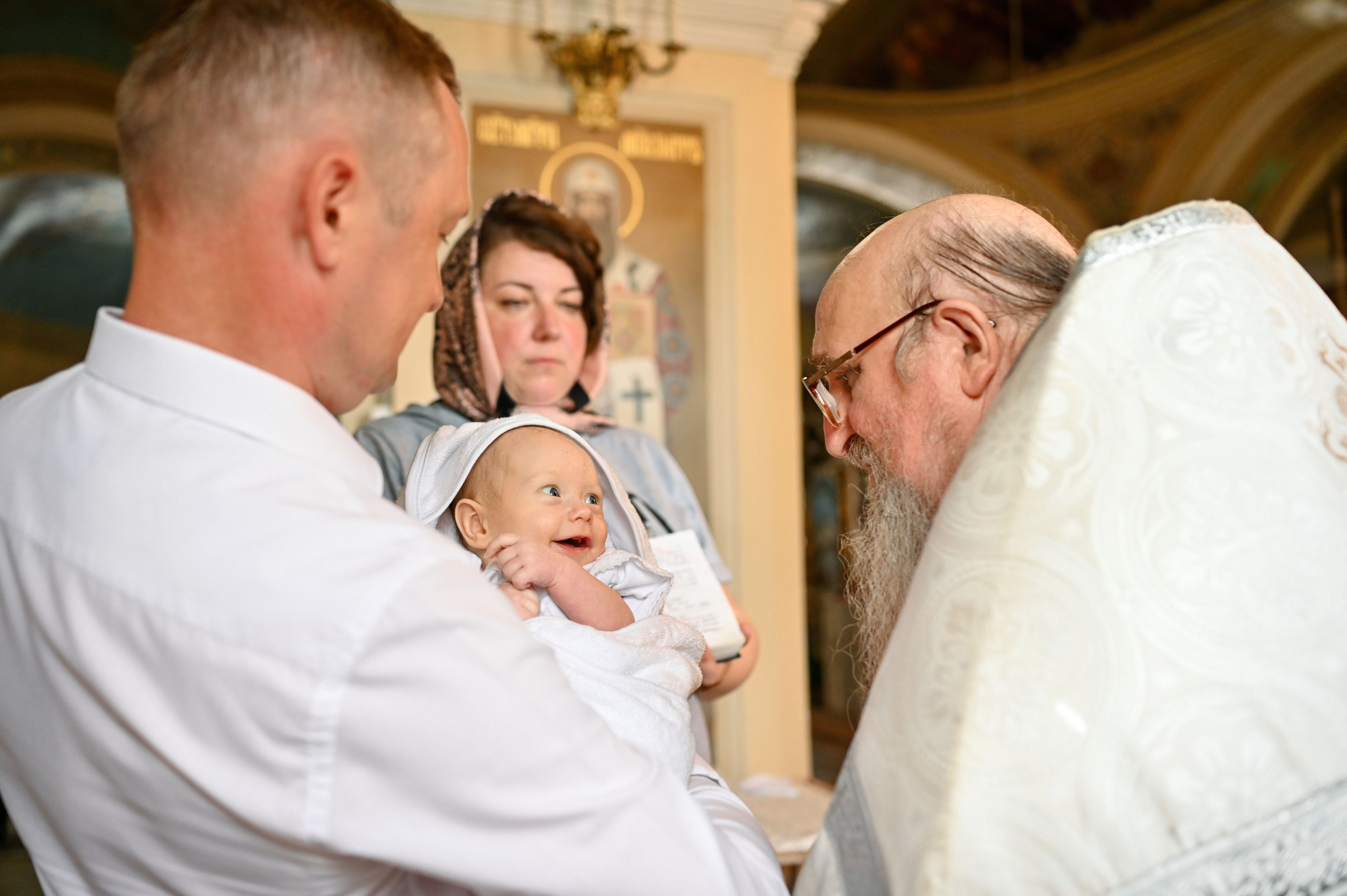 Крещение Владимира. Семейный фотограф в г. Воскресенск Наталия Молева