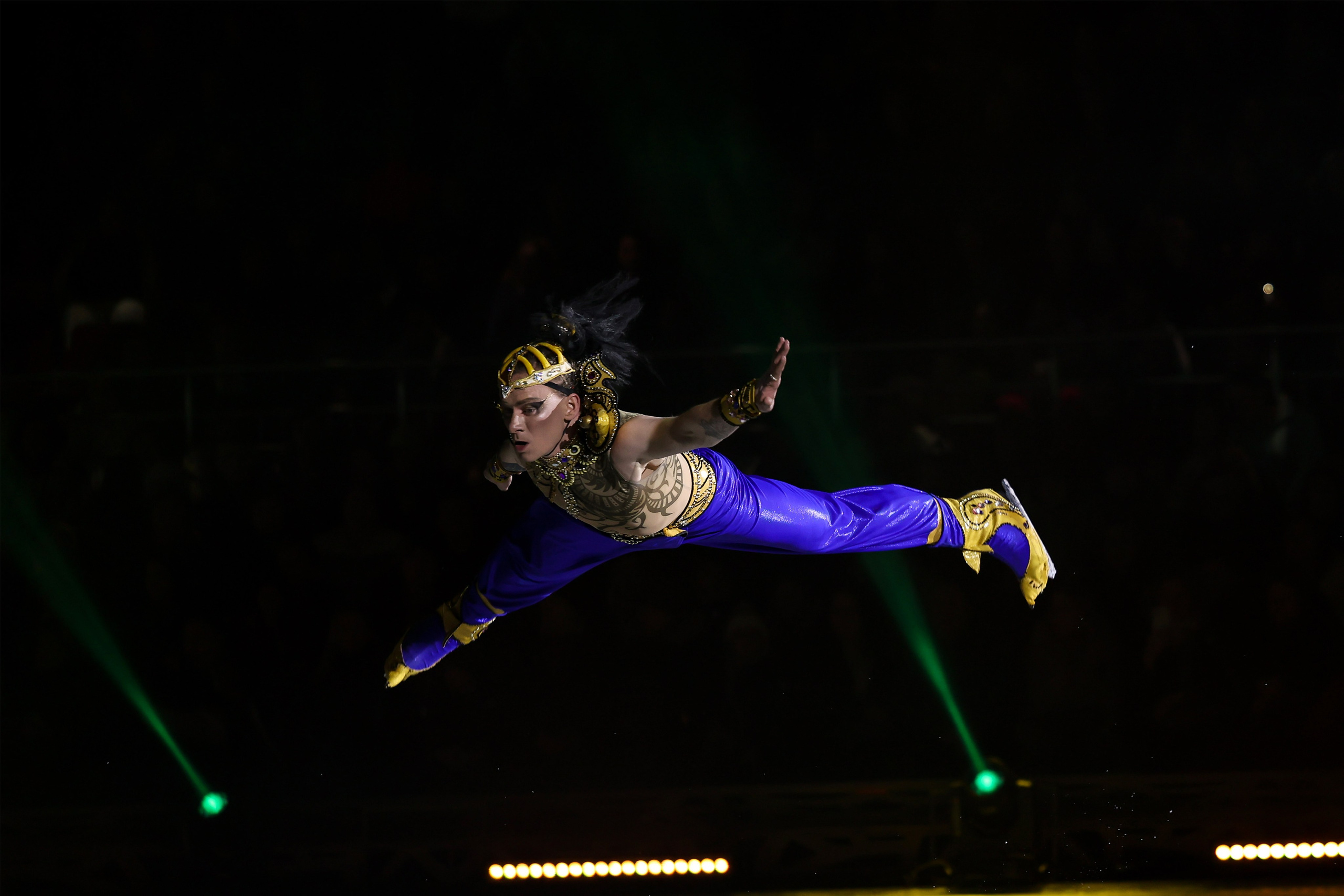 «История любви Шахеризады» шоу на льду 03.01.2024. Спортивный и репортажный фотограф Антон Тереханов