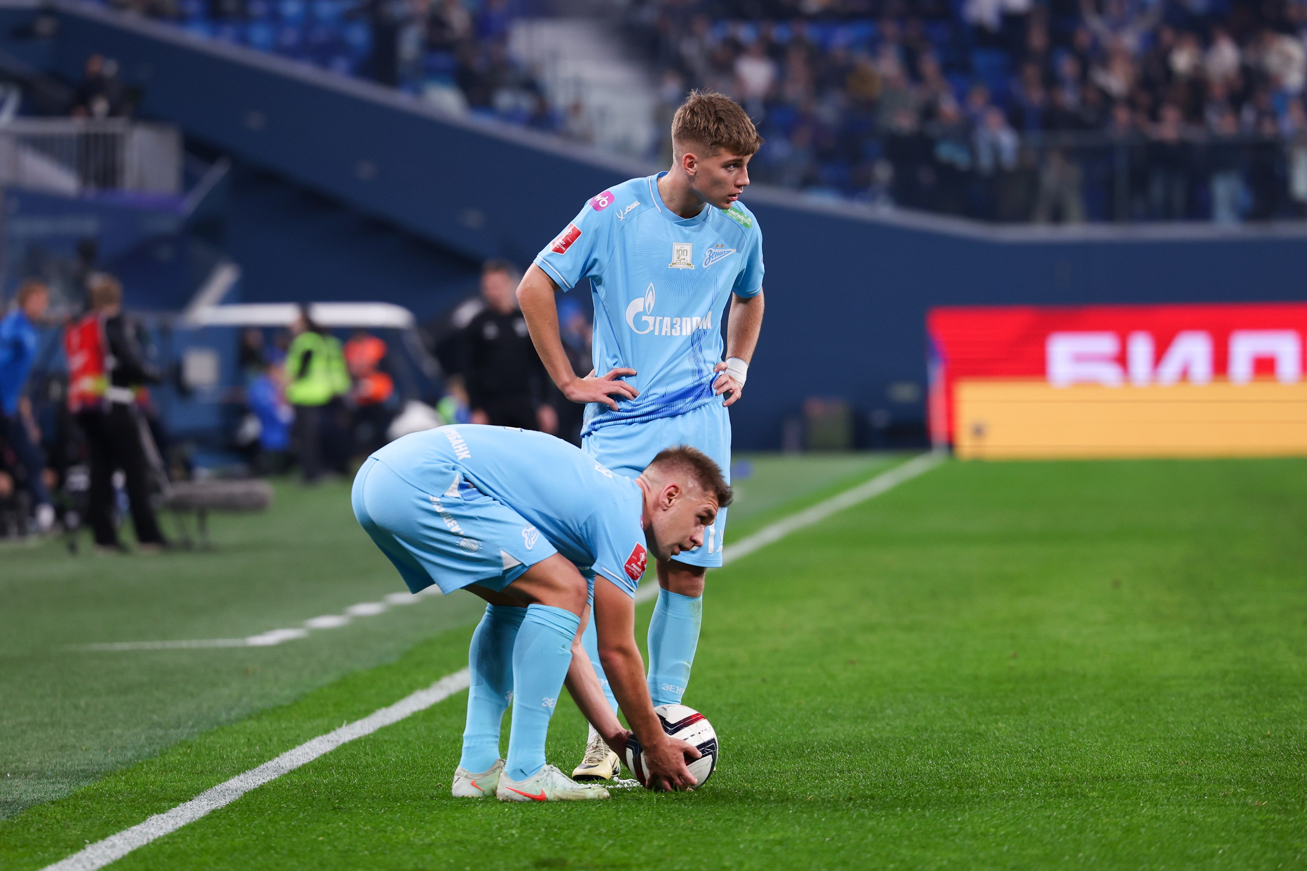 ФК Зенит -ФК Оренбург Fonbet Кубок России 2025/26. Спортивный и репортажный фотограф Антон Тереханов