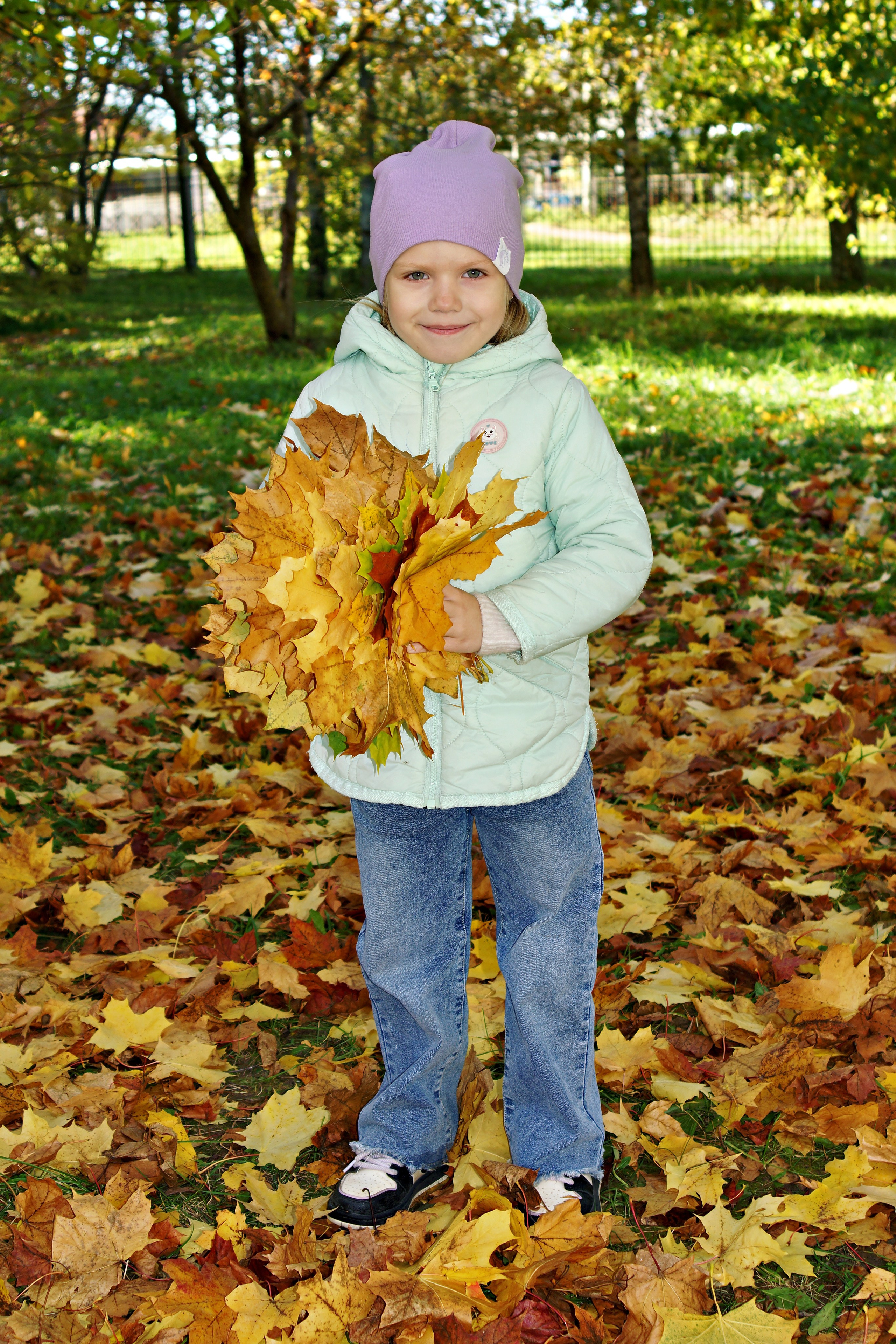 Осенняя фотосессия в детском саду г. Йошкар-Ола