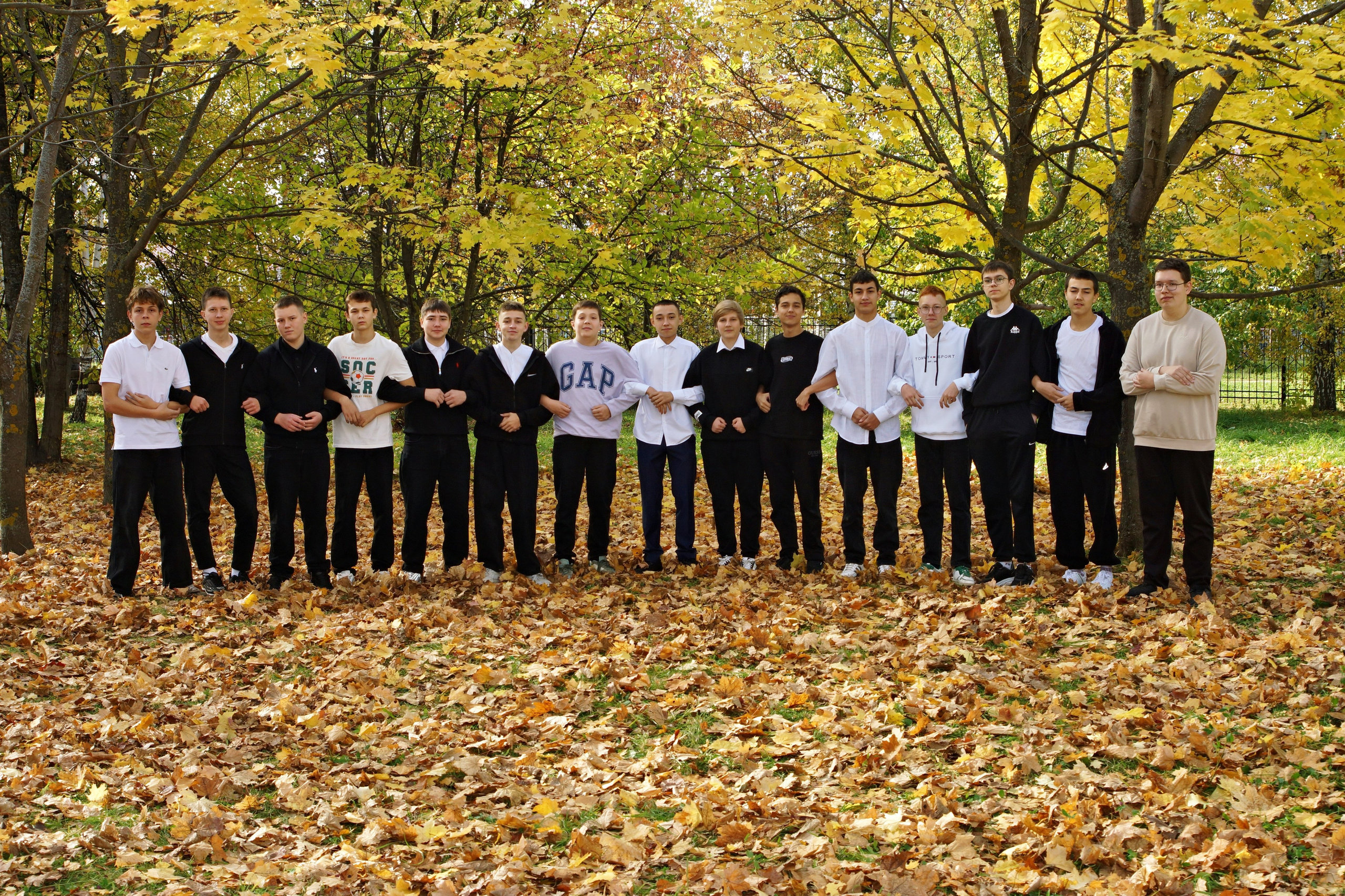 Осенняя фотосессия в школе г. Йошкар-Ола