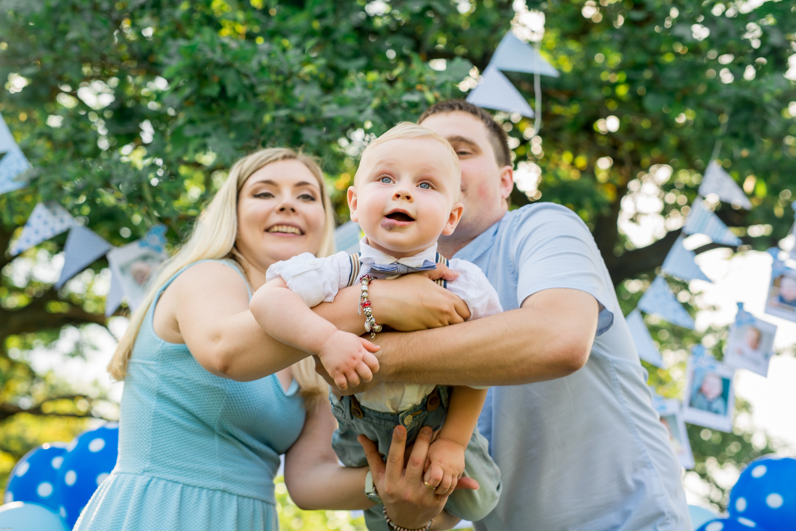 Вова, Маша и маленький Серёжа. Свадебный фотограф в Рязани Вагнер Владимир