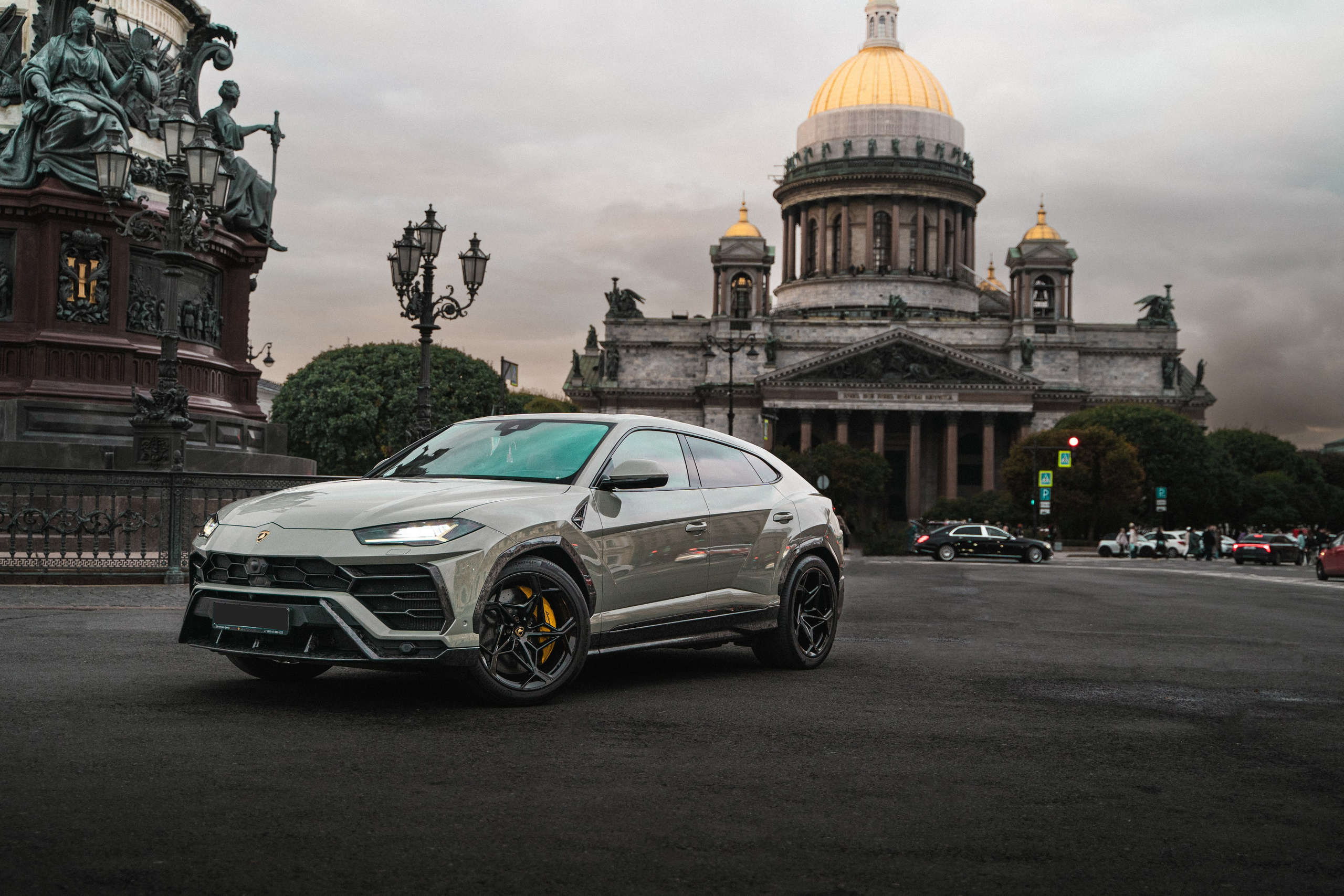 Lamborghini Urus. Автомобильный фотограф и видеограф в Санкт-Петербурге I 2golukov prod