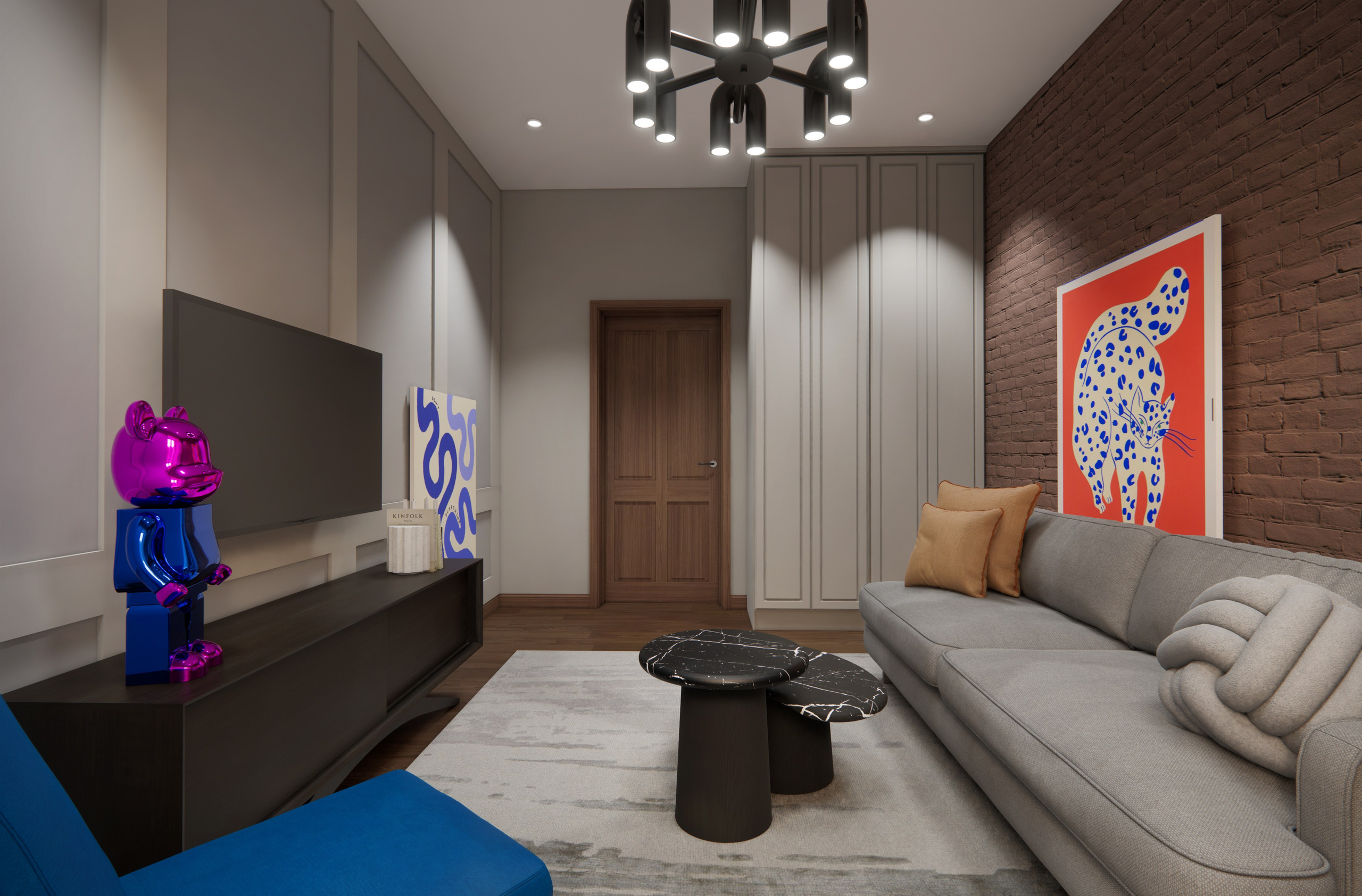 Квартира М. Дизайн интерьеров Краснодар