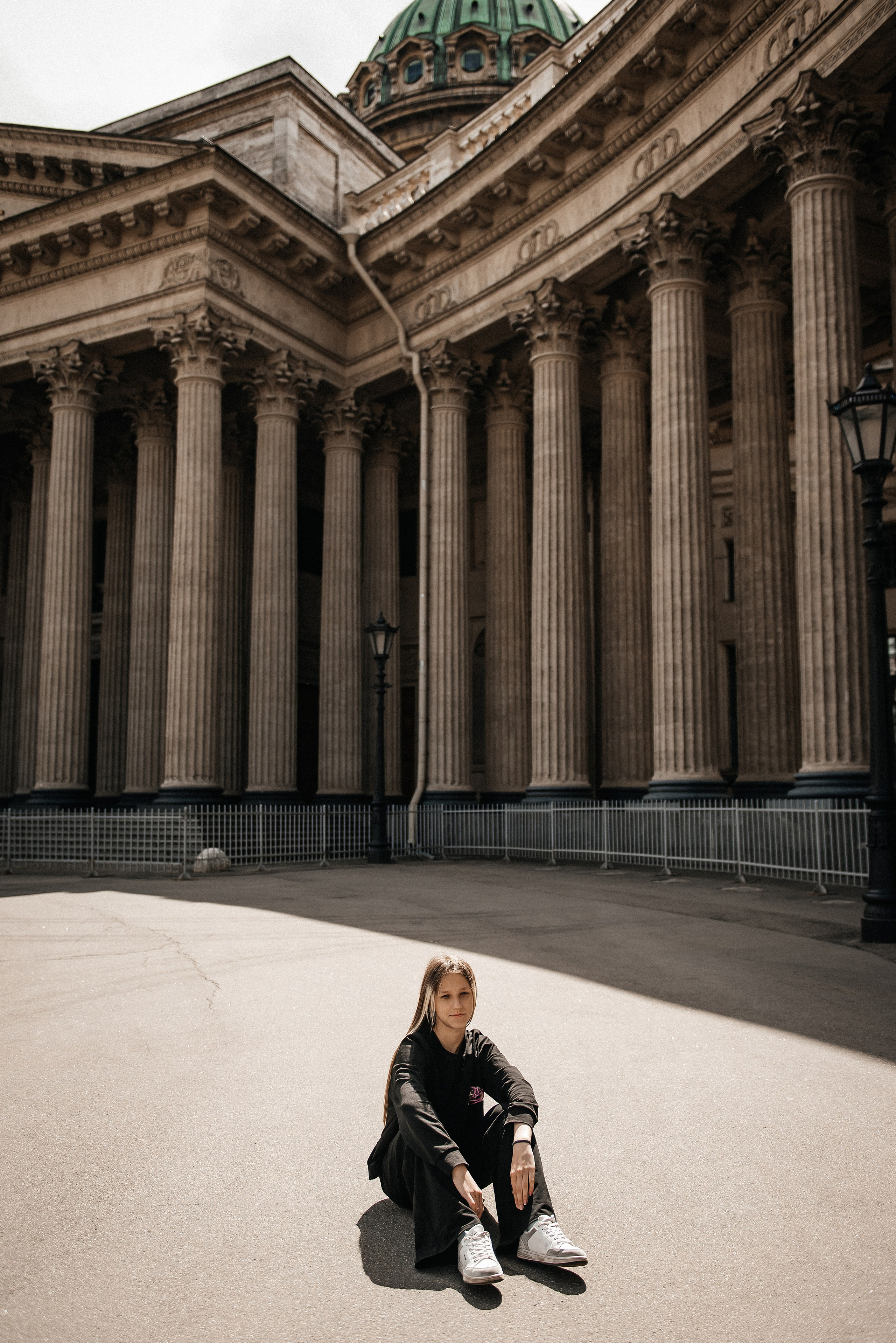 контент фотосъёмка для студии танца у Казанского собора