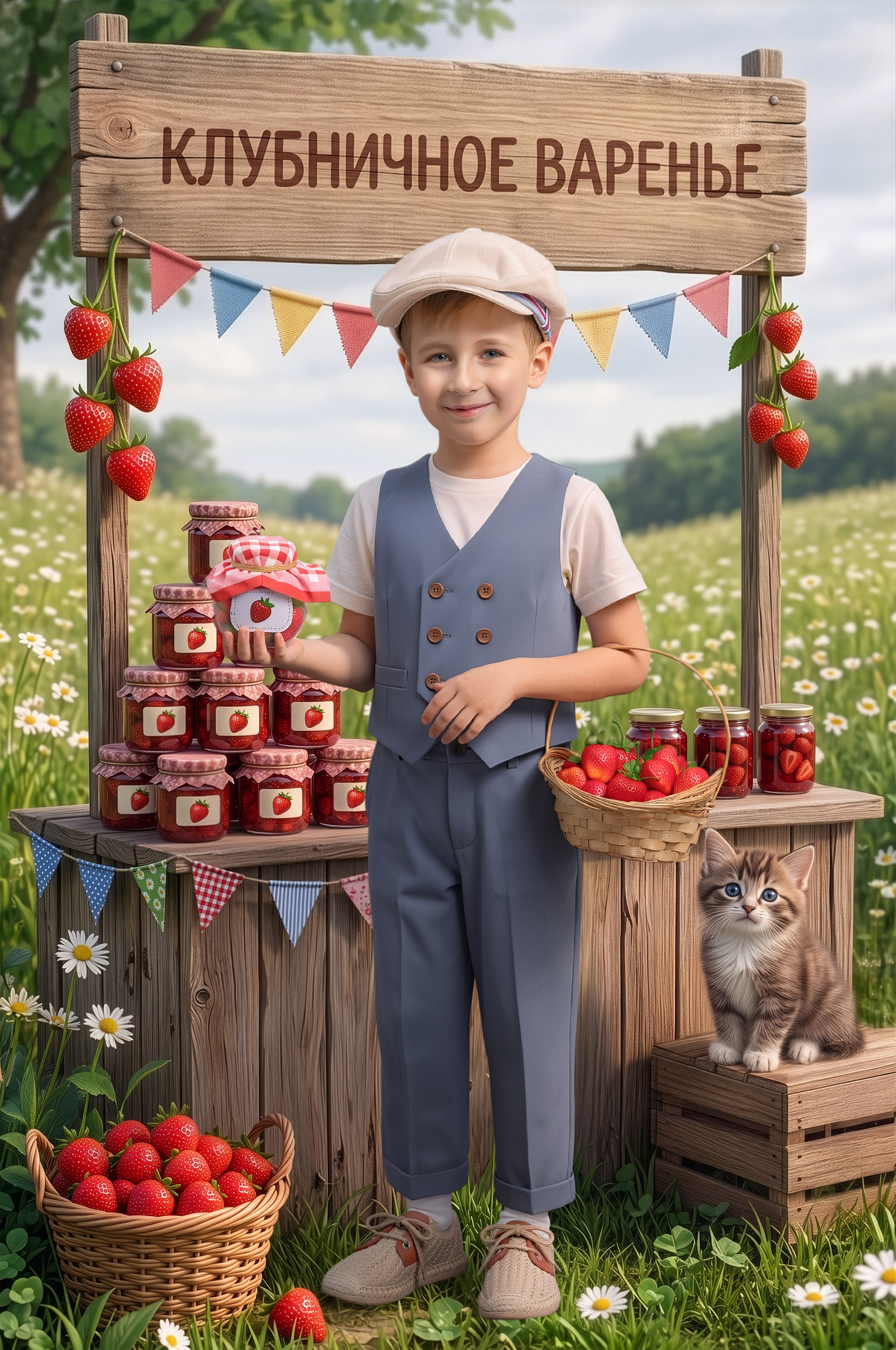 Клубничное варенье. Фотостудия «Ай-Би-эН»