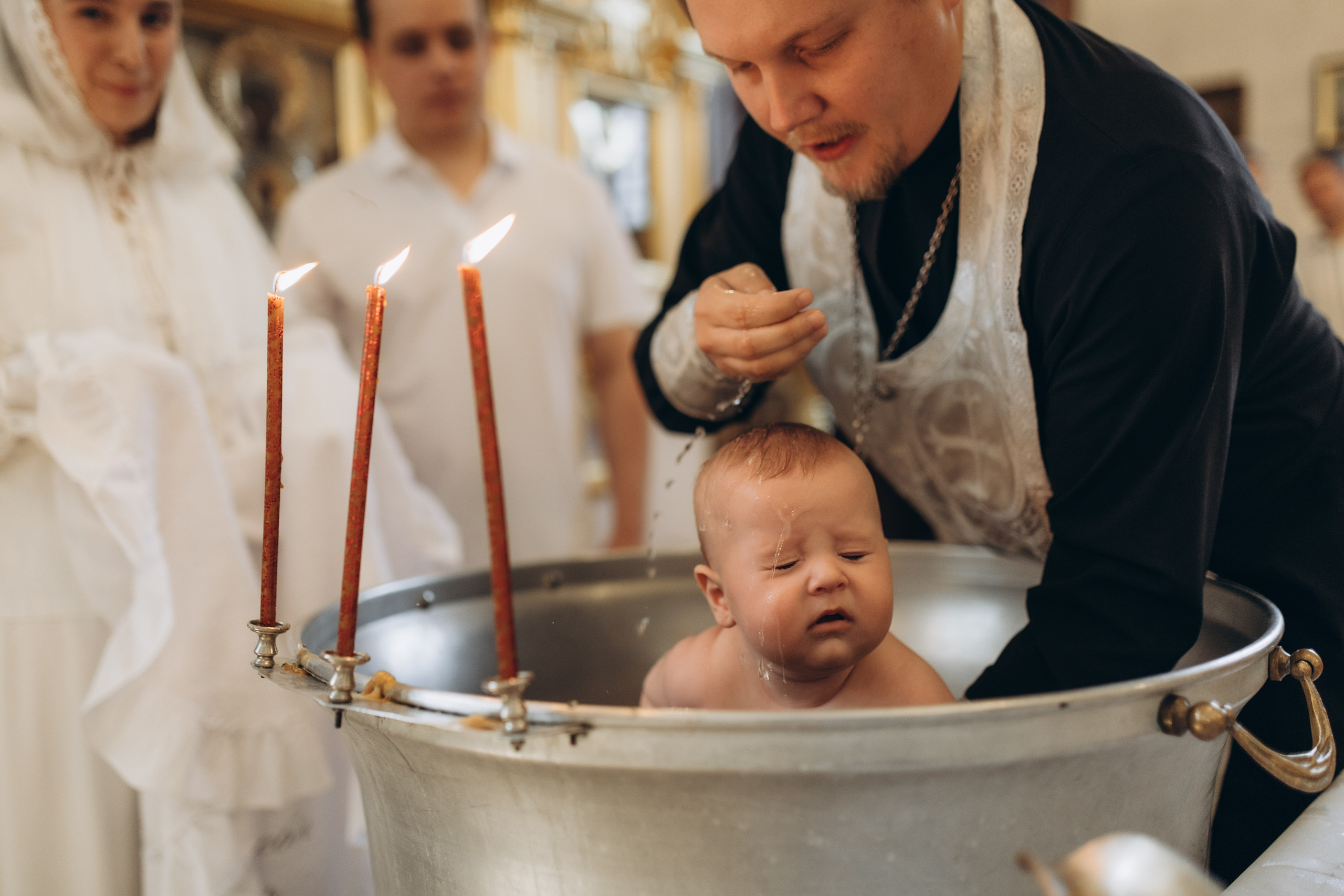 Крещение Марии. Семейный фотограф в Краснодаре Виктория Кокоулина