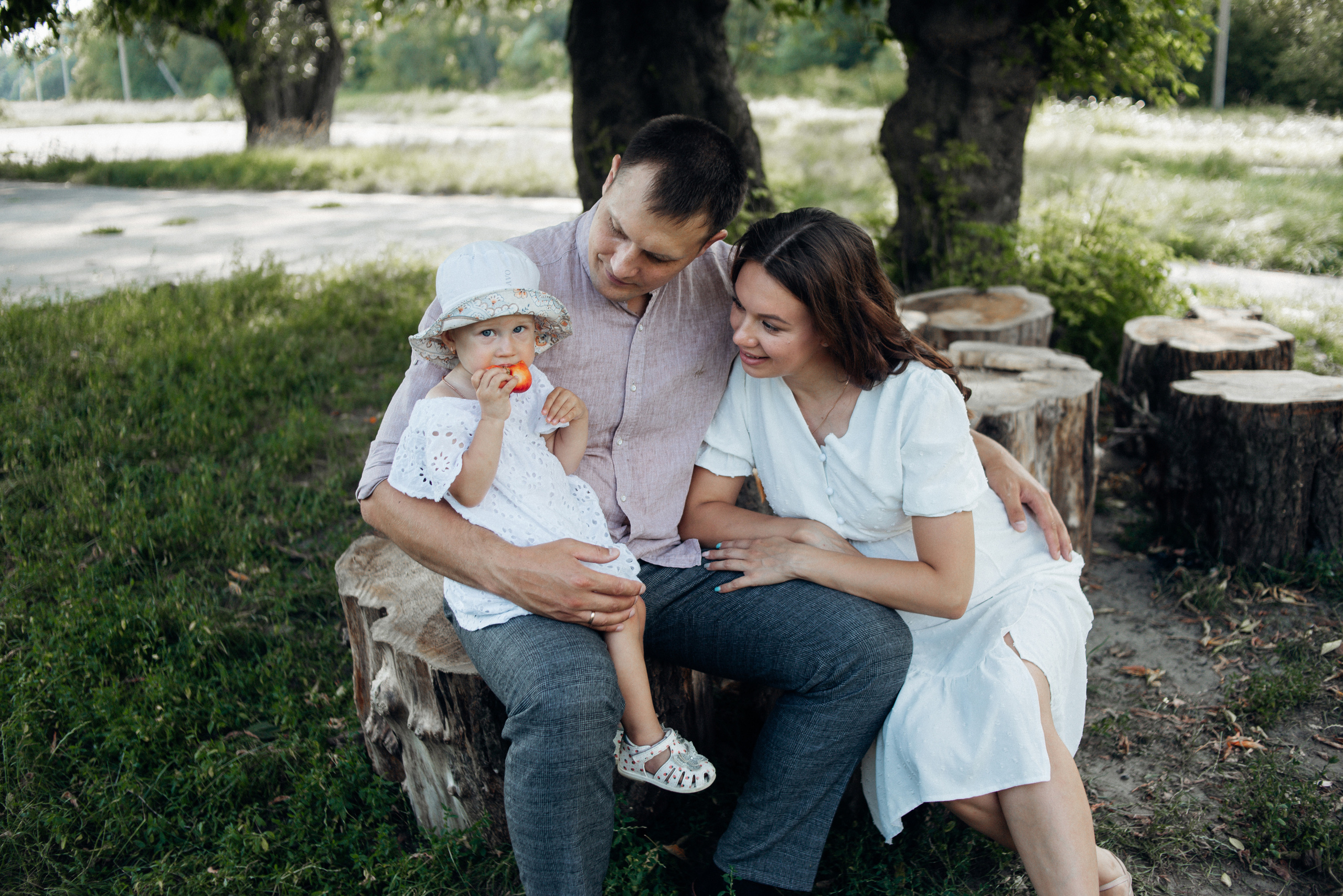 Ирина и ее семья. Фотограф Брянск