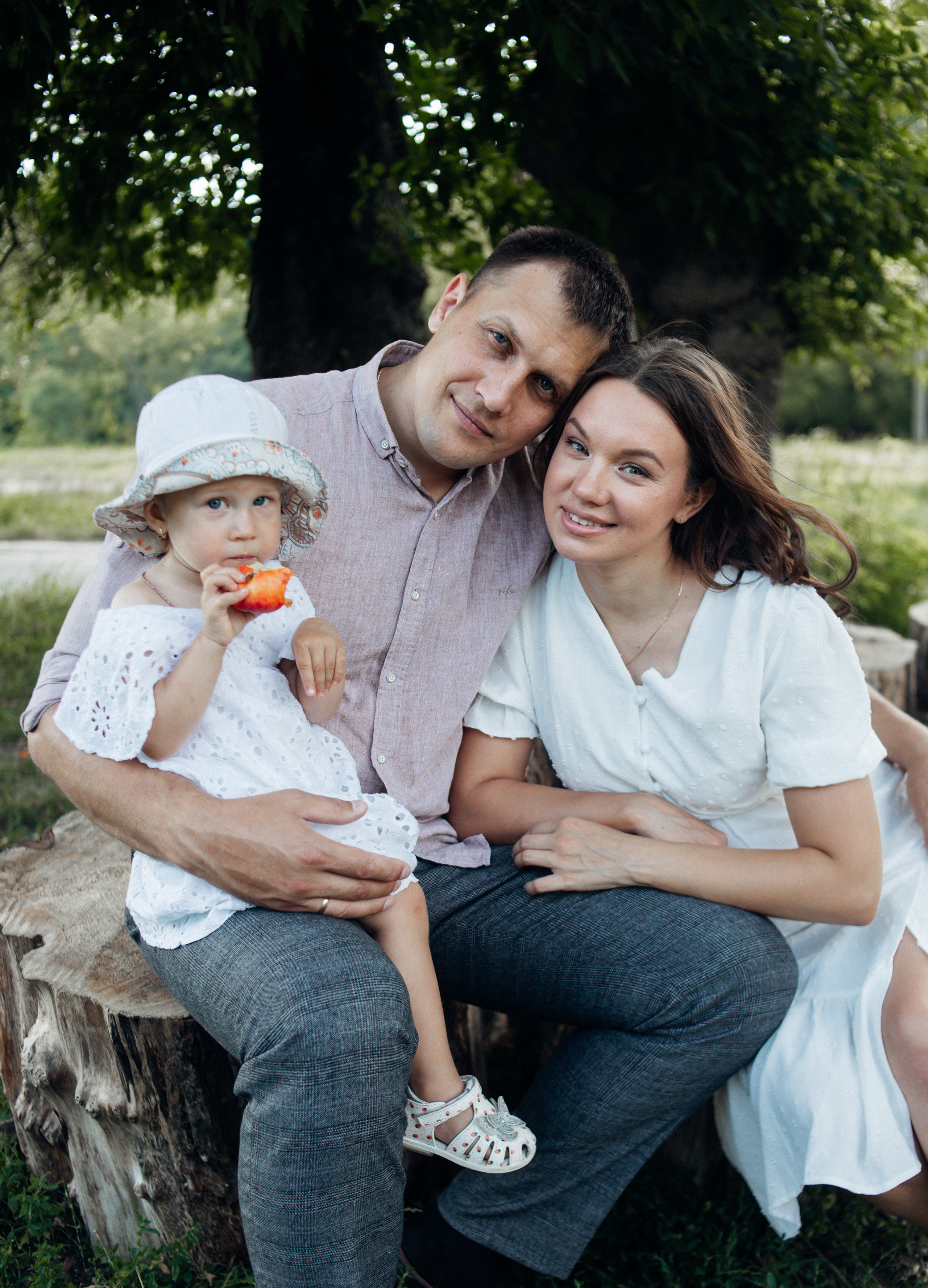 Ирина и ее семья. Фотограф Брянск