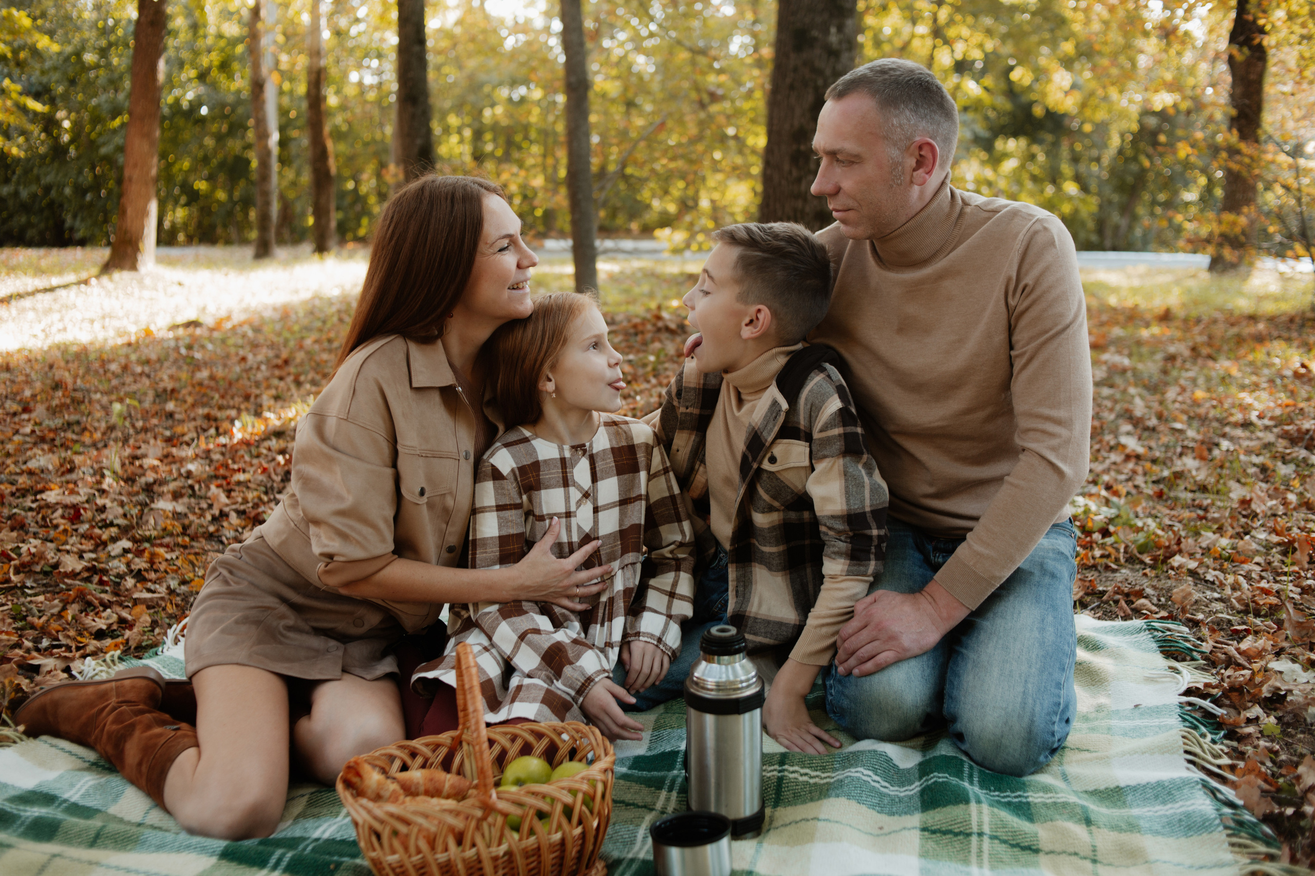 Кристина и ее семья. Фотограф Брянск