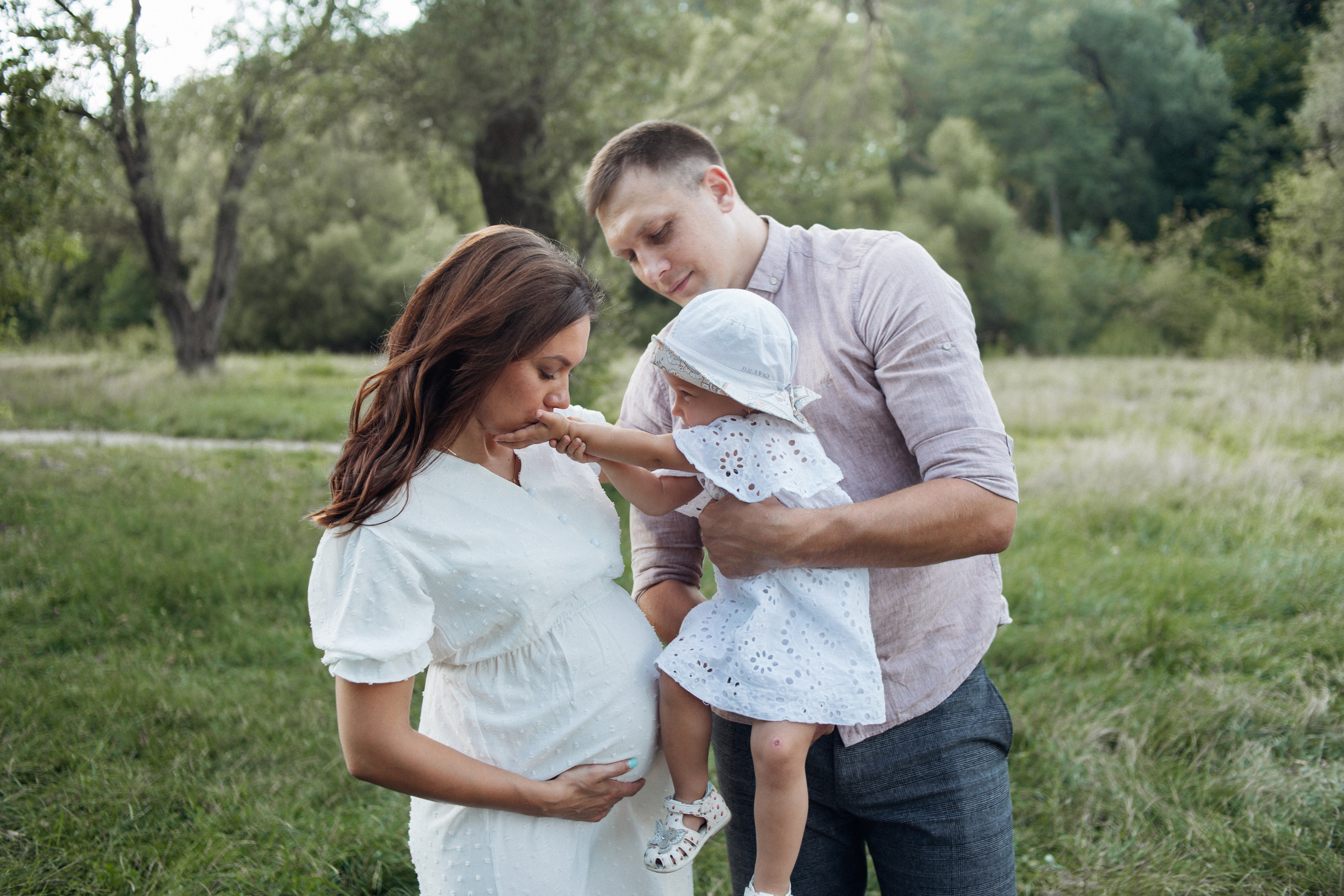 Ирина и ее семья. Фотограф Брянск