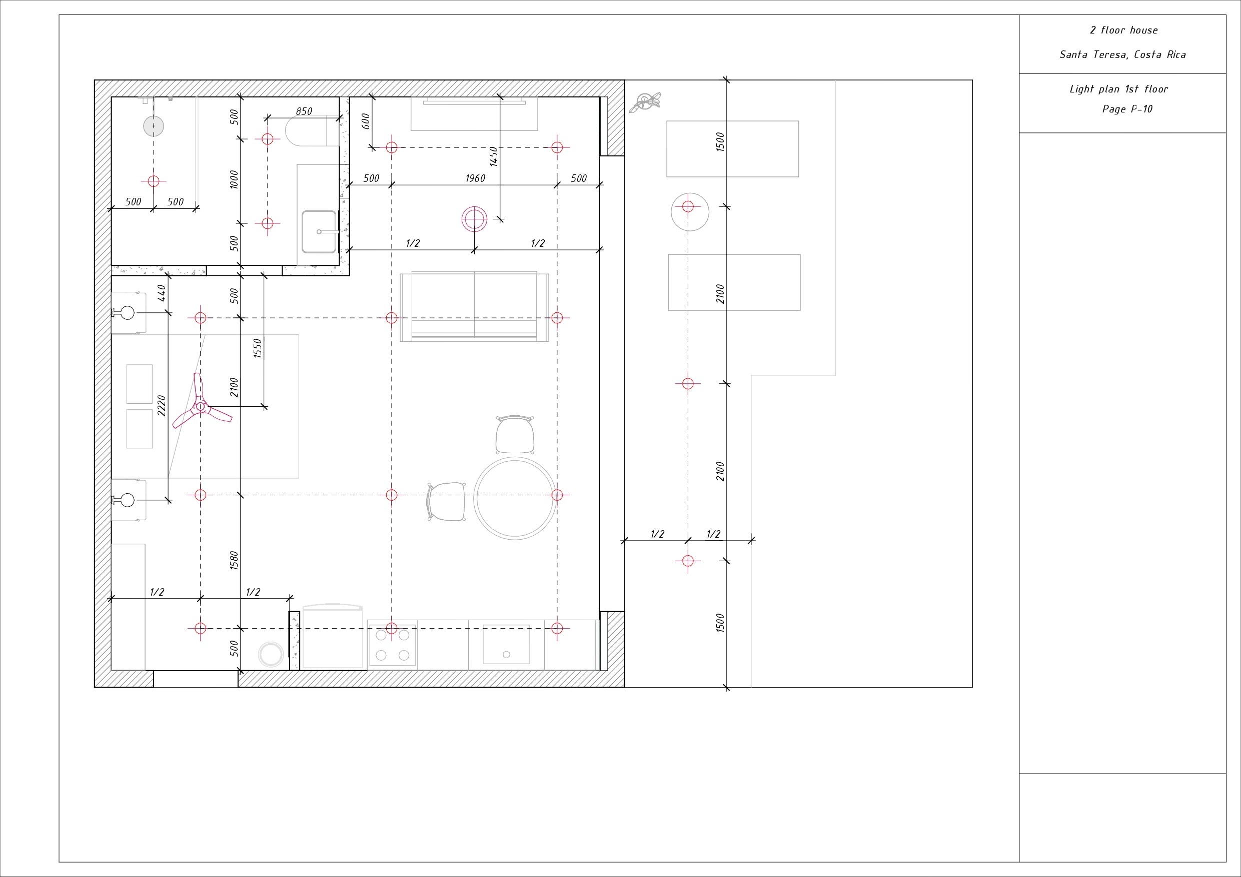 Costa-Rica studio. Интерьерная визуализация SketchUp+Enscape