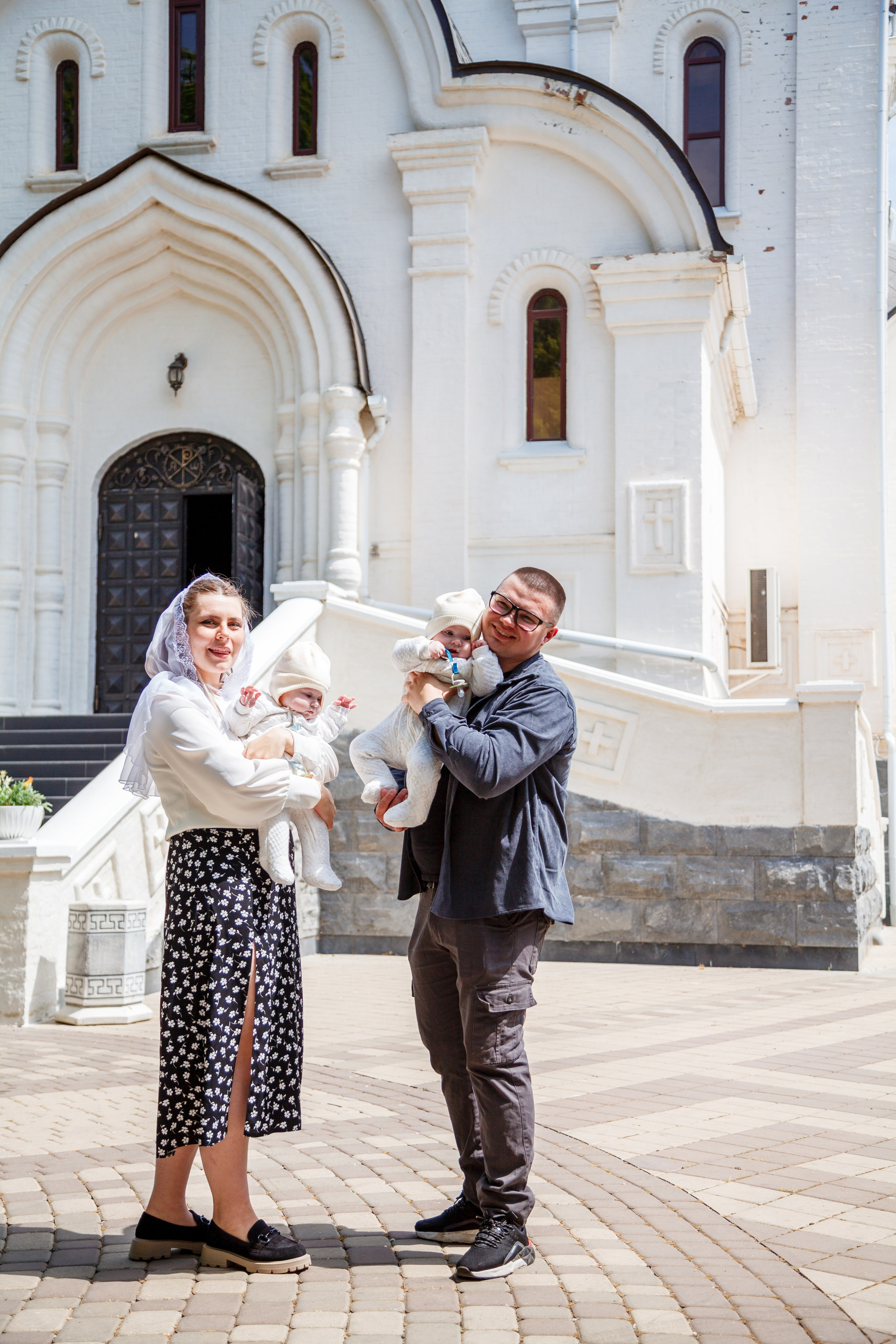 Крещение близняшек. Свадебный и семейный фотограф в Армавире