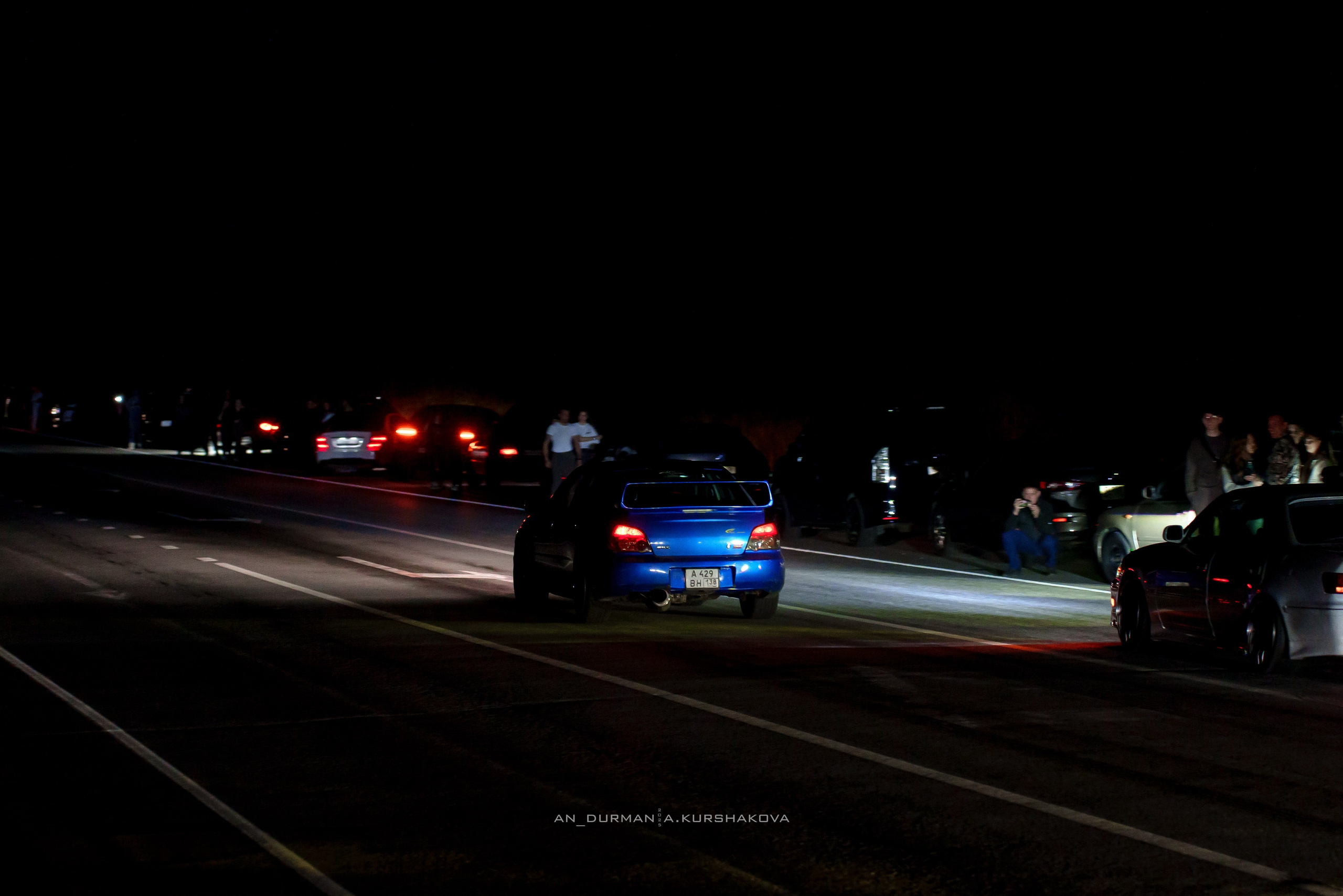 Night drag 25'. Фотограф, видеограф и пилот дрона на Байкале