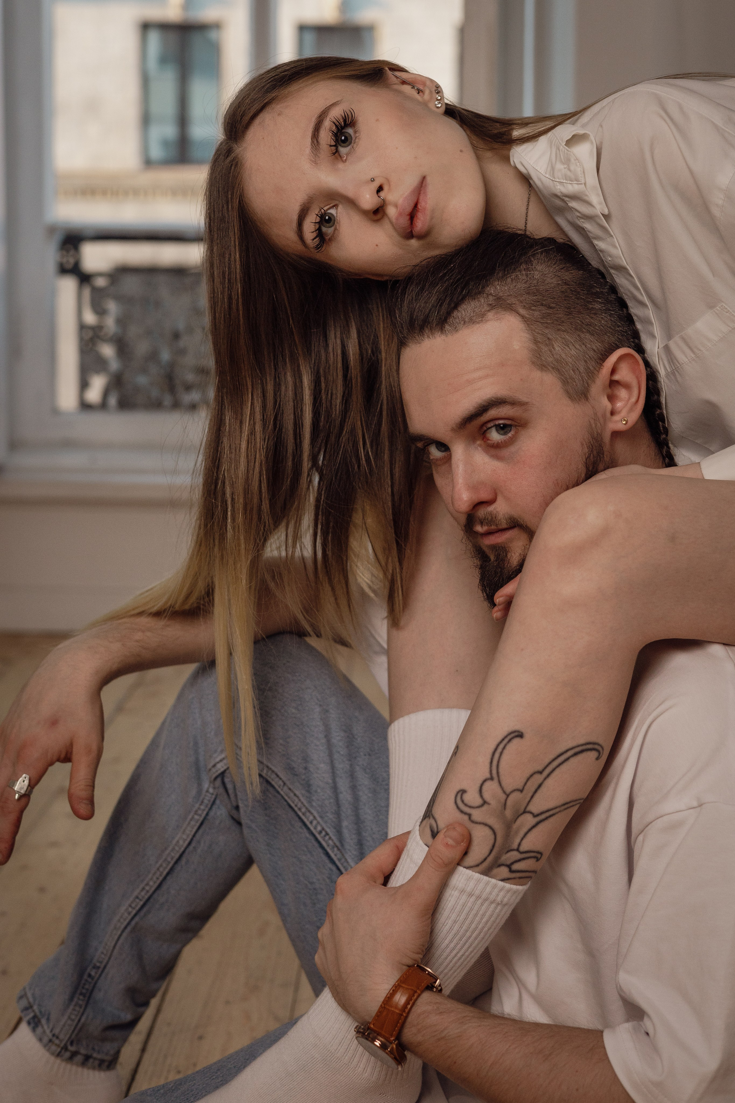 Марго и Макс. История любви в фотостудии. Портретный фотограф Панферова Регина г. Санкт-Петербург, г. Казань