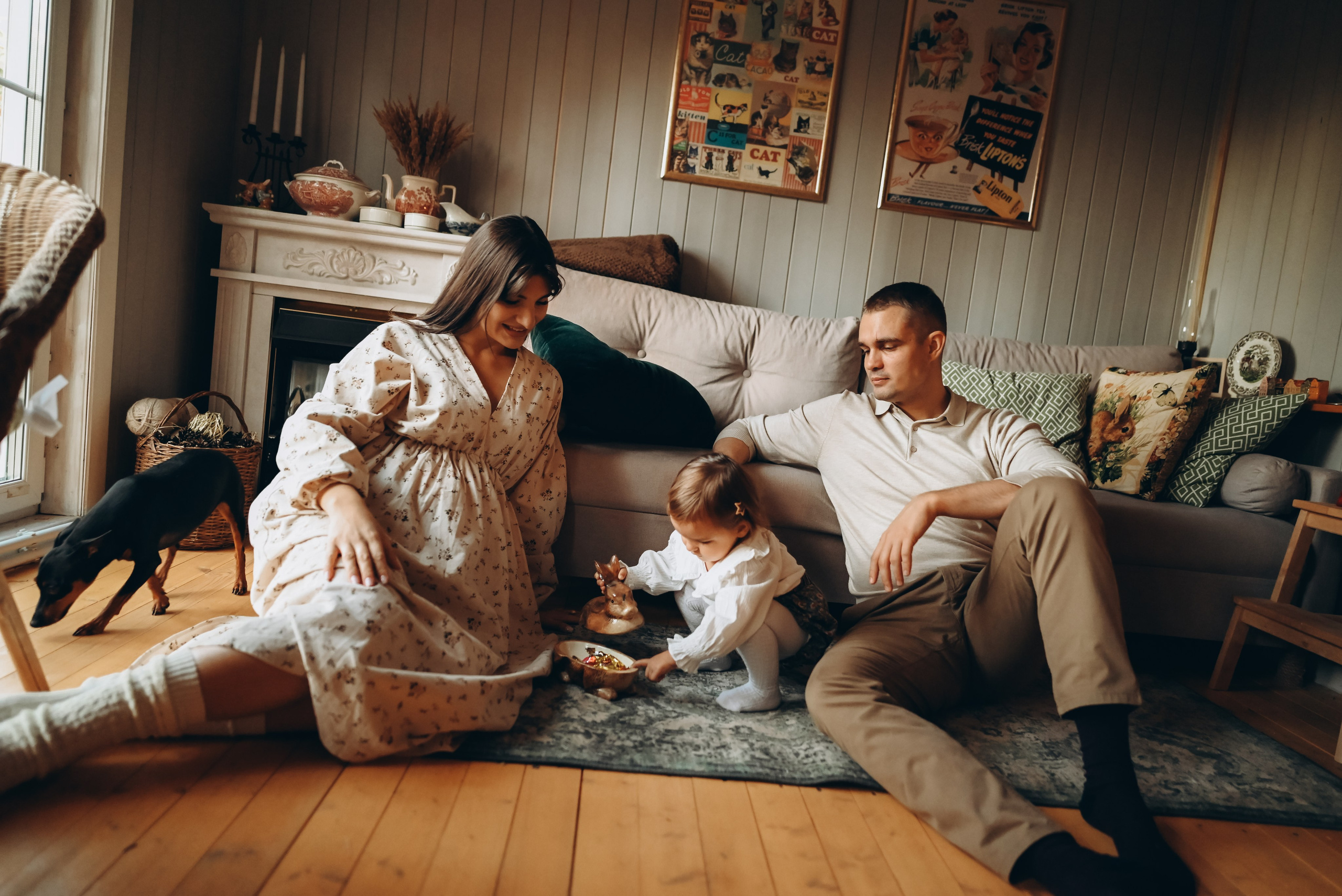 Дача осенью. Семейный фотограф в Москве Люберцах Ирина Вронская