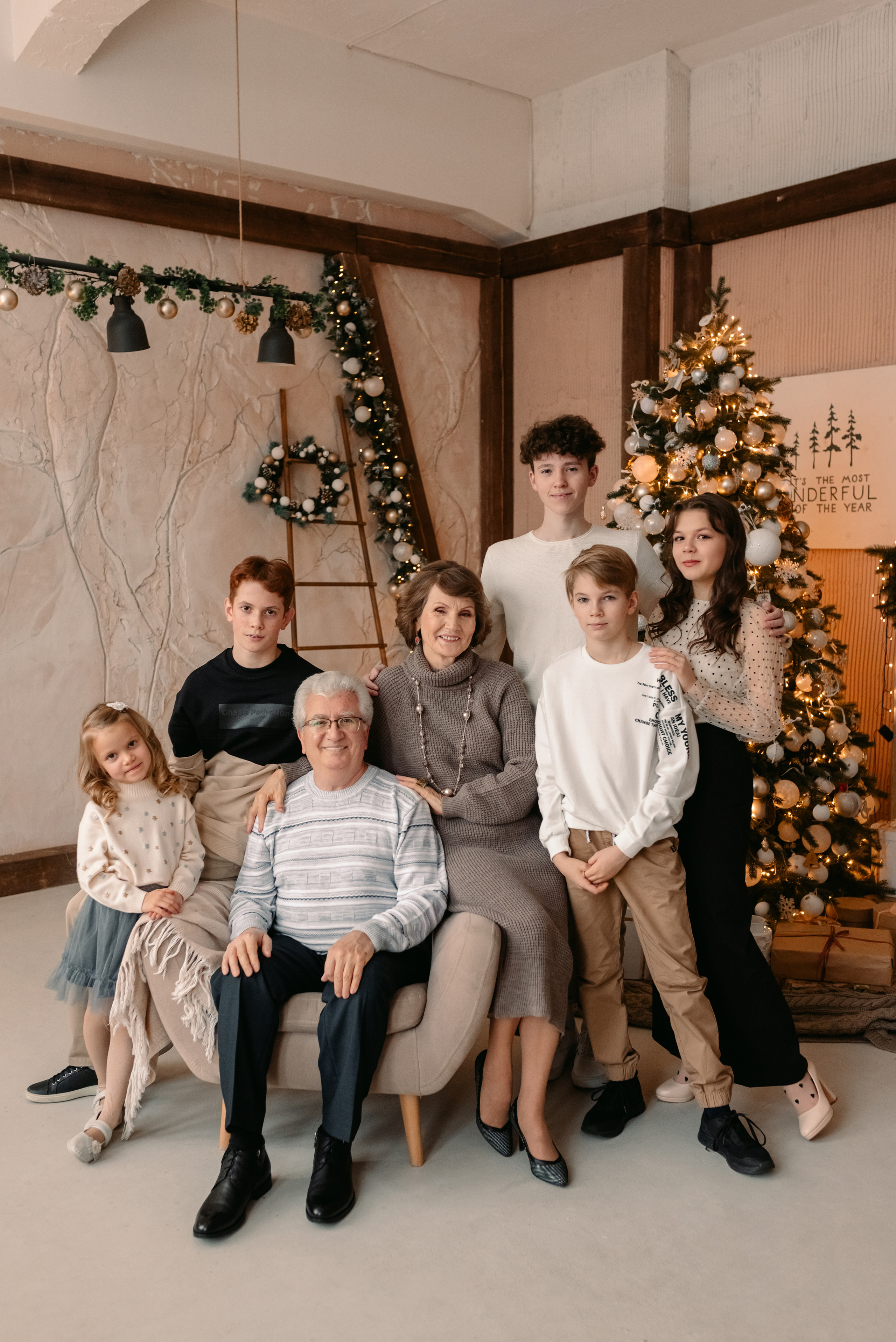 Фотосессия большой семья. Фотограф Юлия Кондратьева