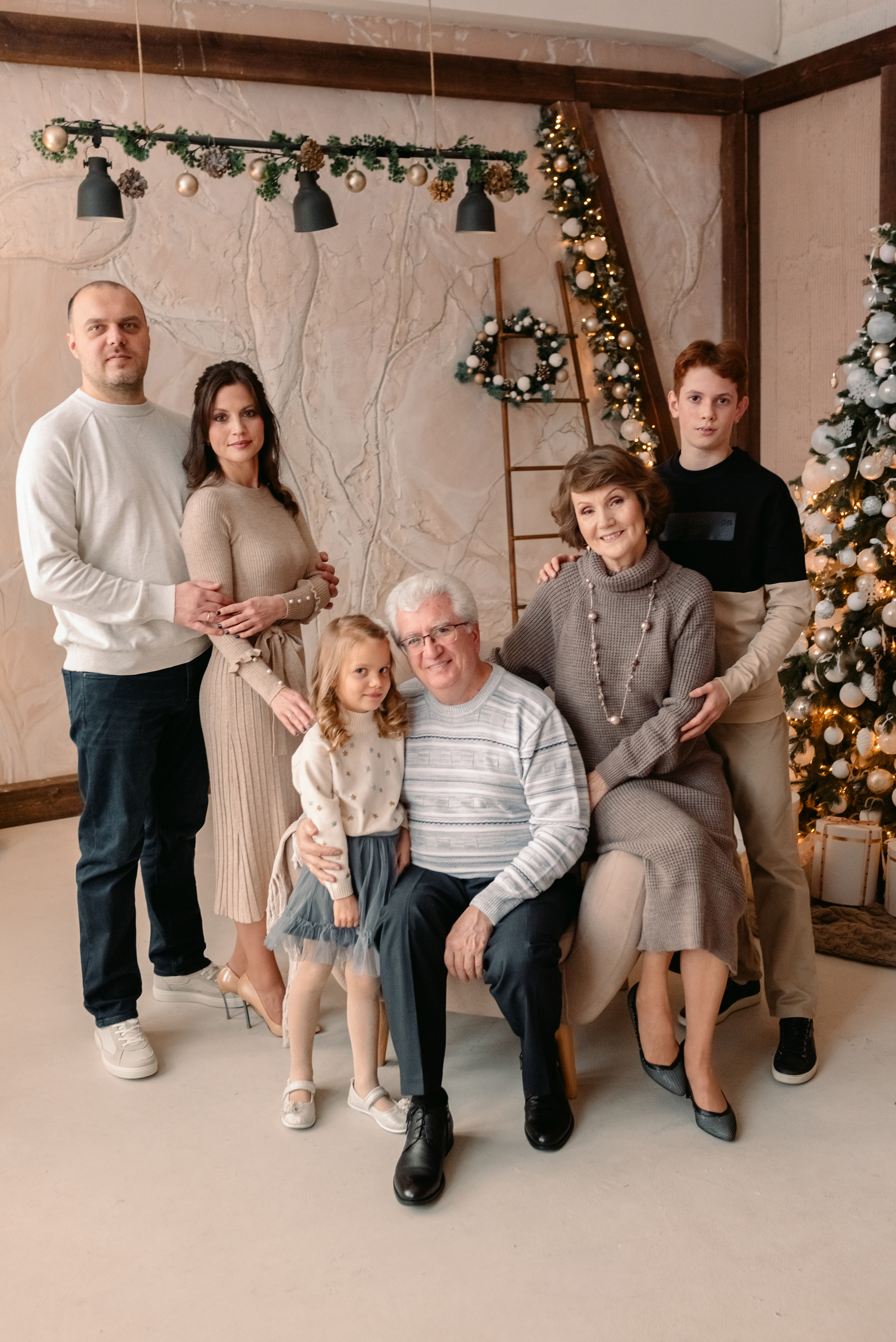 Фотосессия большой семья. Фотограф Юлия Кондратьева