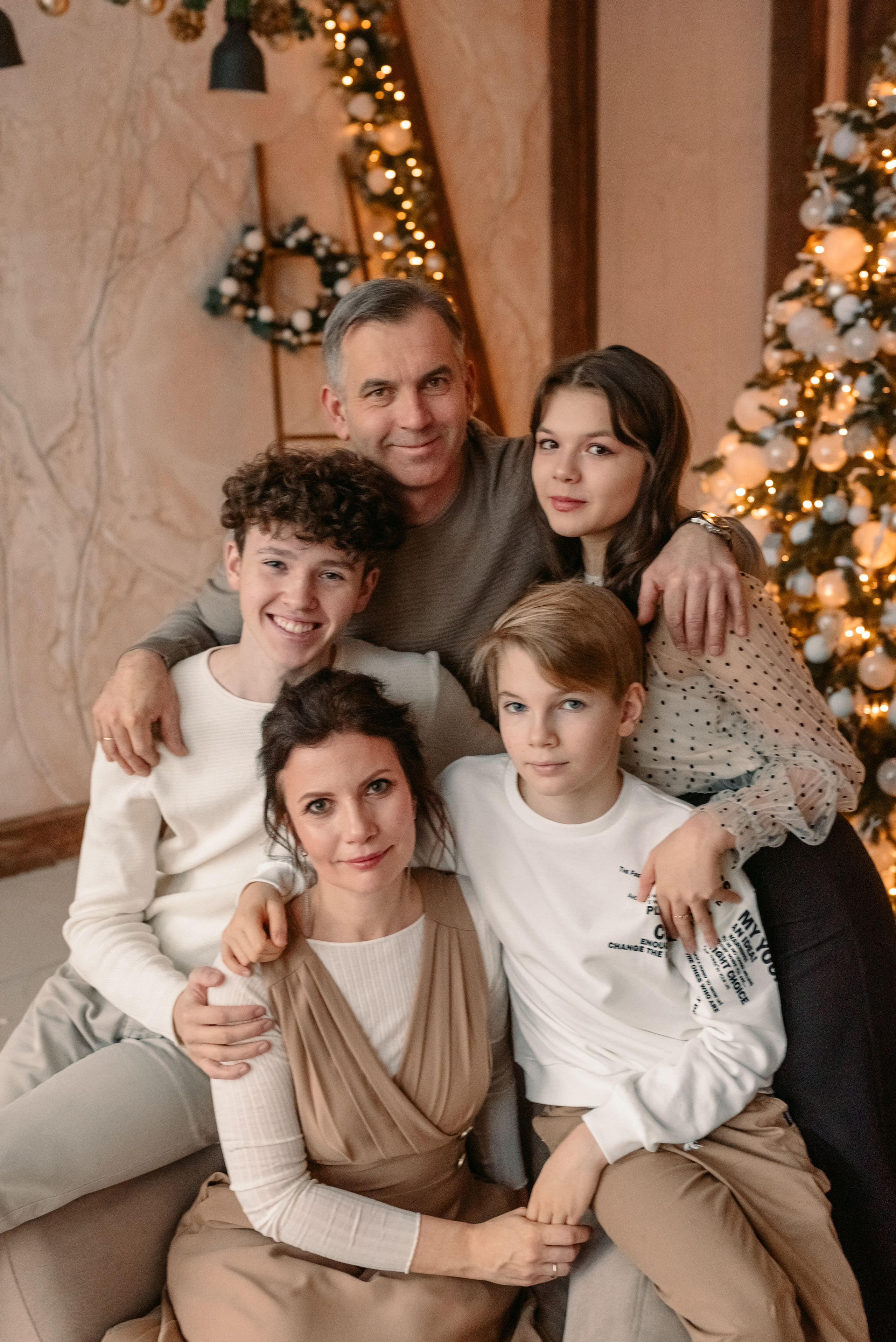 Фотосессия большой семьи. Фотограф Юлия Кондратьева