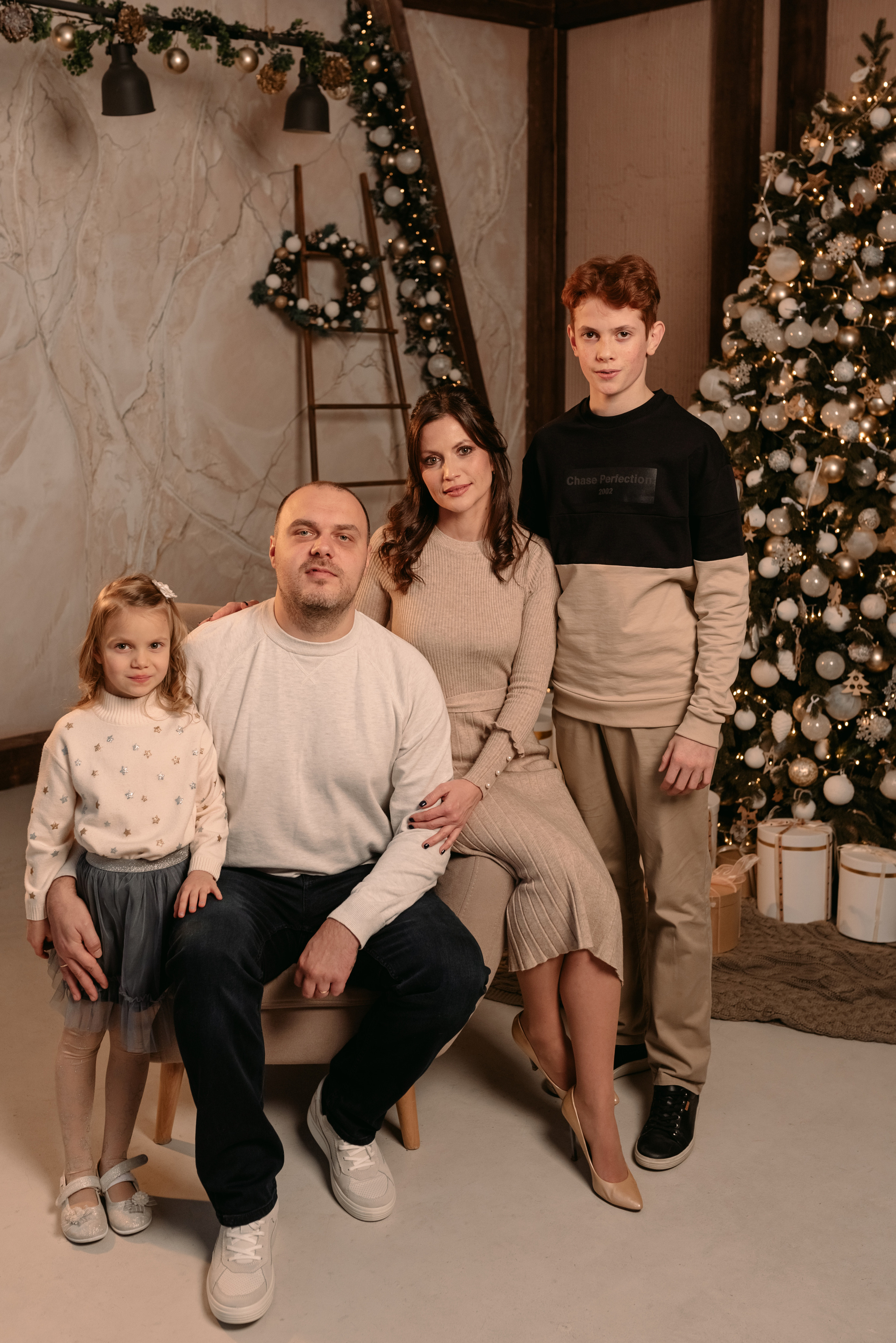 Фотосессия большой семьи. Фотограф Юлия Кондратьева