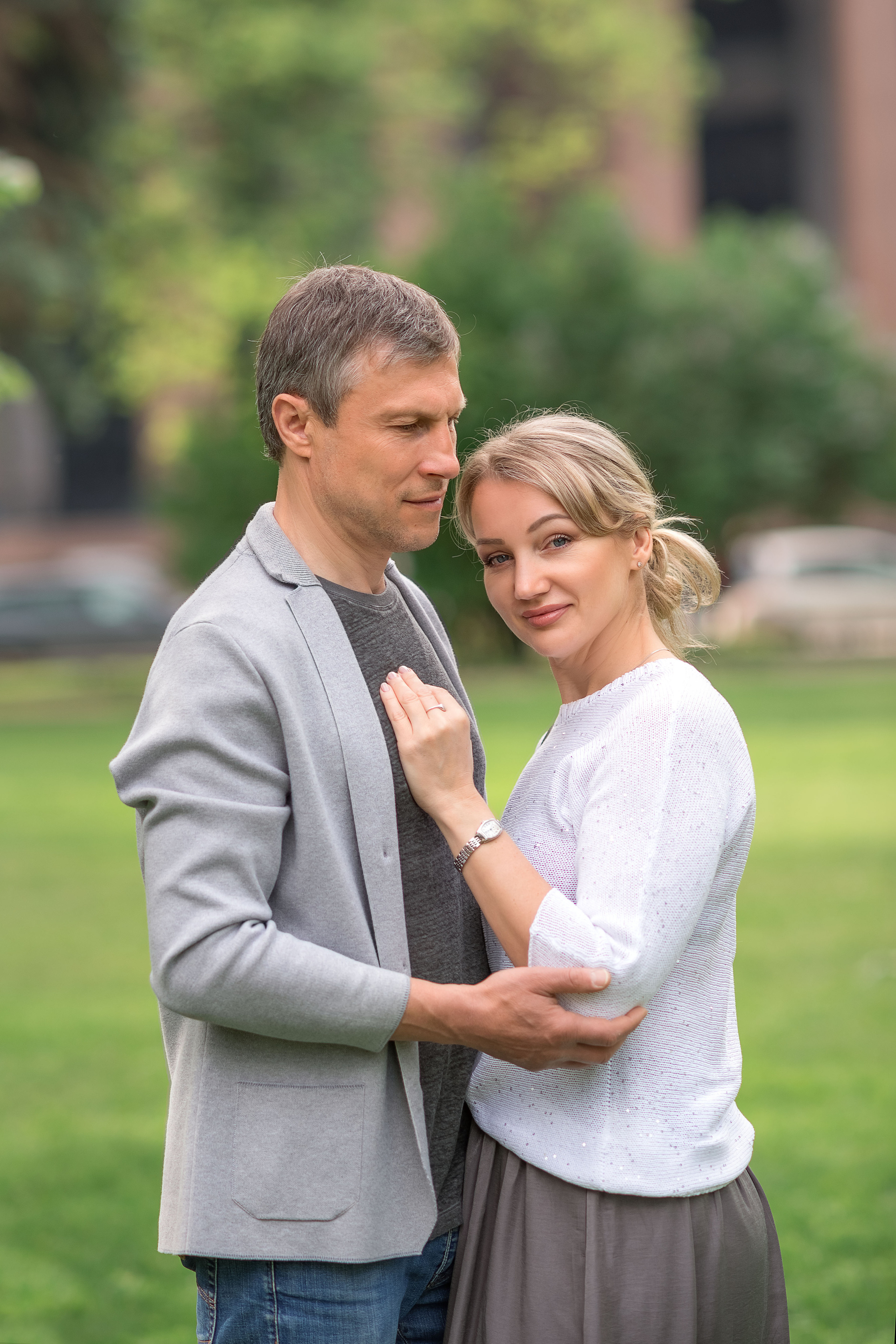 Семейная фотосессия в центре СПб. Фотограф Юлия Кондратьева