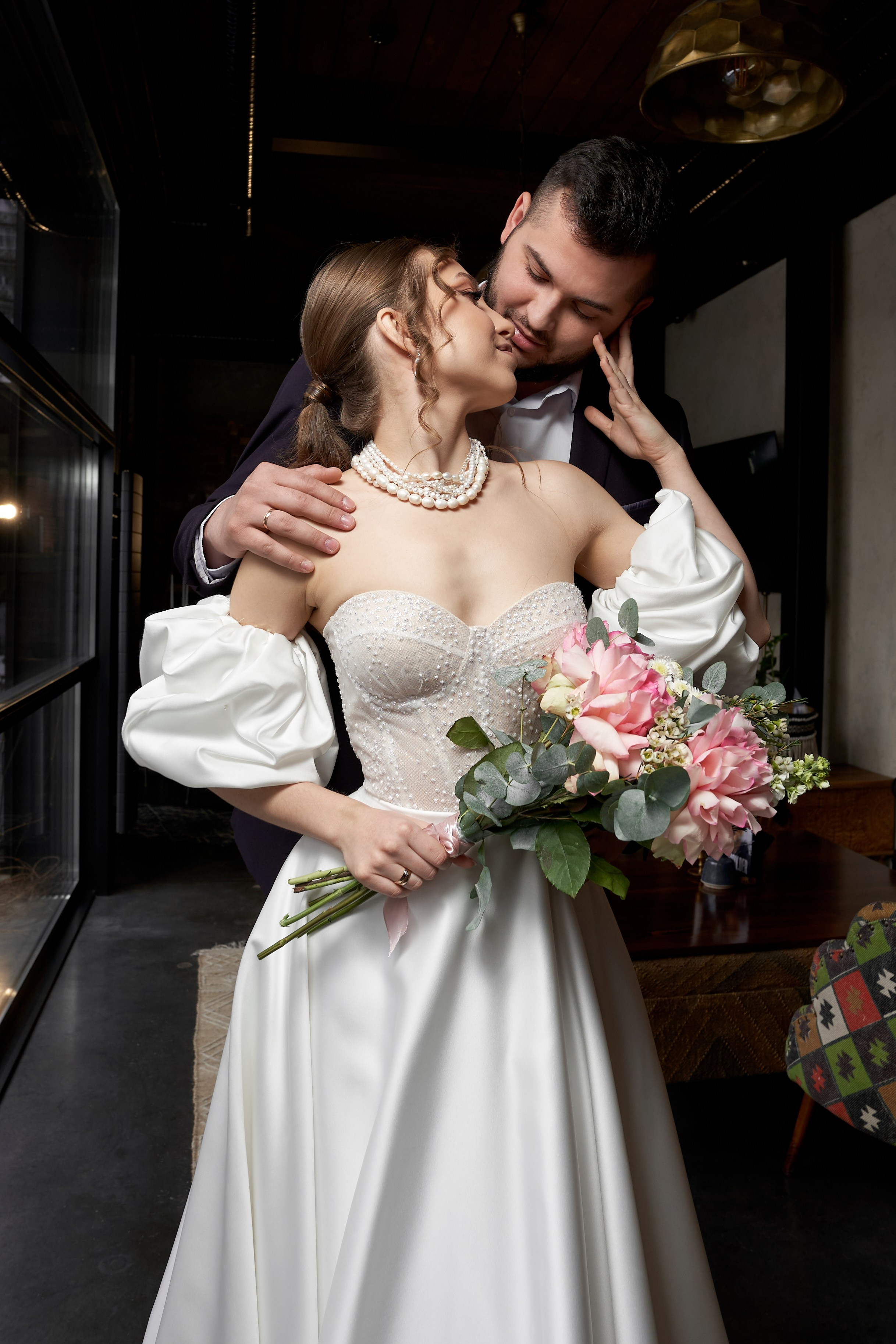 Свадебная фотосессия Дмитрия и Анны в Воронеже. Свадебный фотограф Евгений Олейников в Воронеже