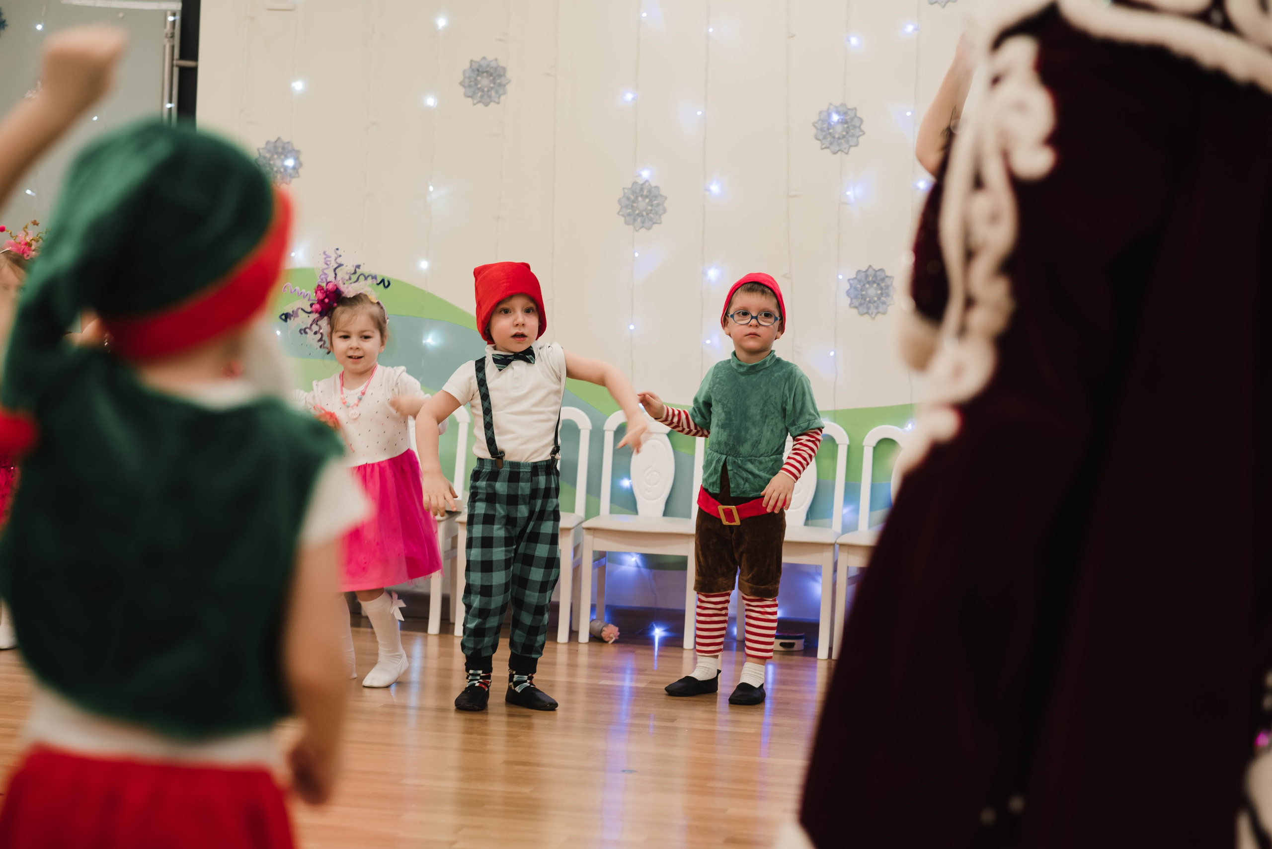 Детский садик Новый год. Фотограф в Москве новорожденные свадьбы семьи Дарья Ларионова
