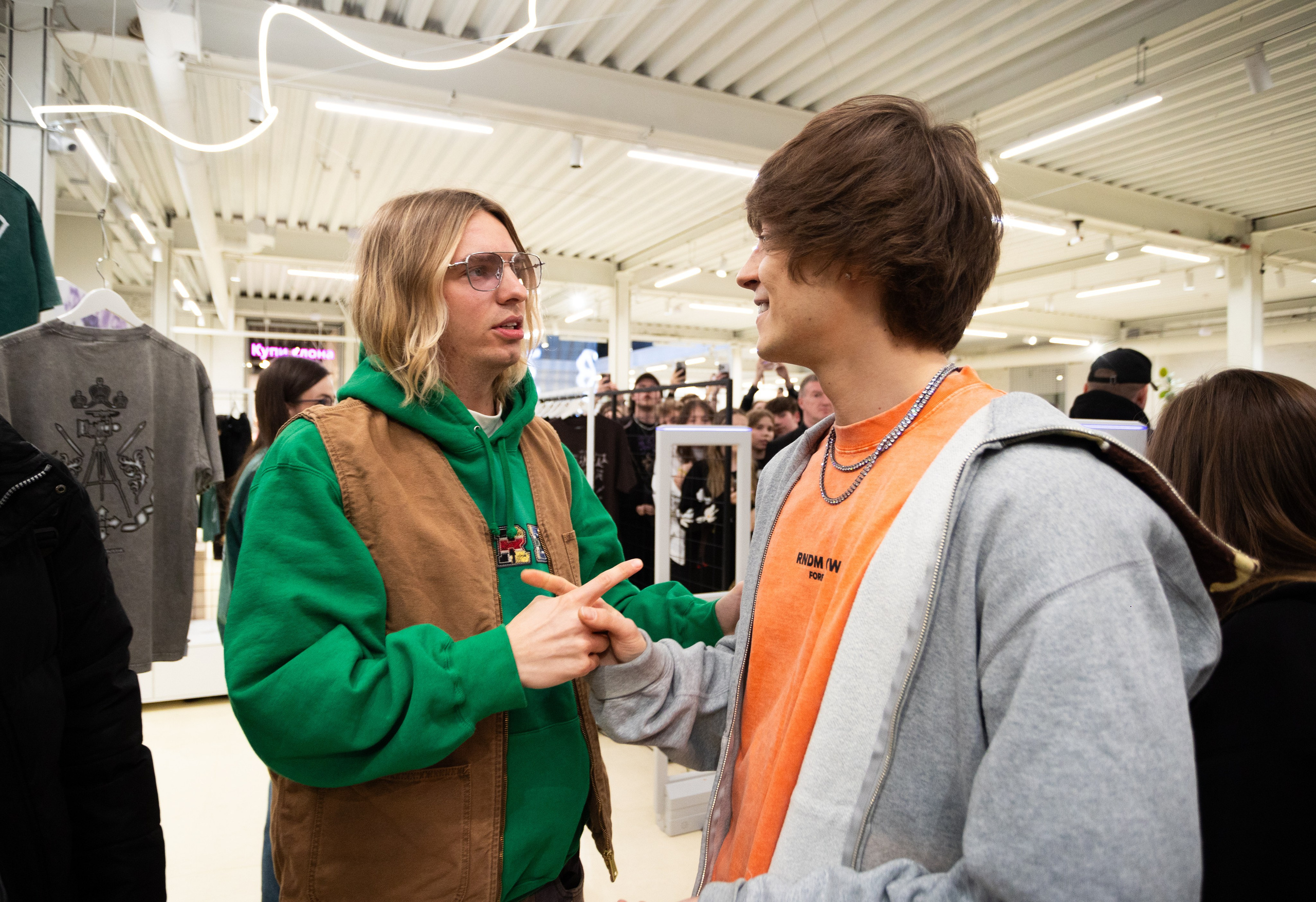 ОТКРЫТИЕ RNDM STORE. Концертный и репортажный фотограф в Москве и Санкт-Петербурге Мария