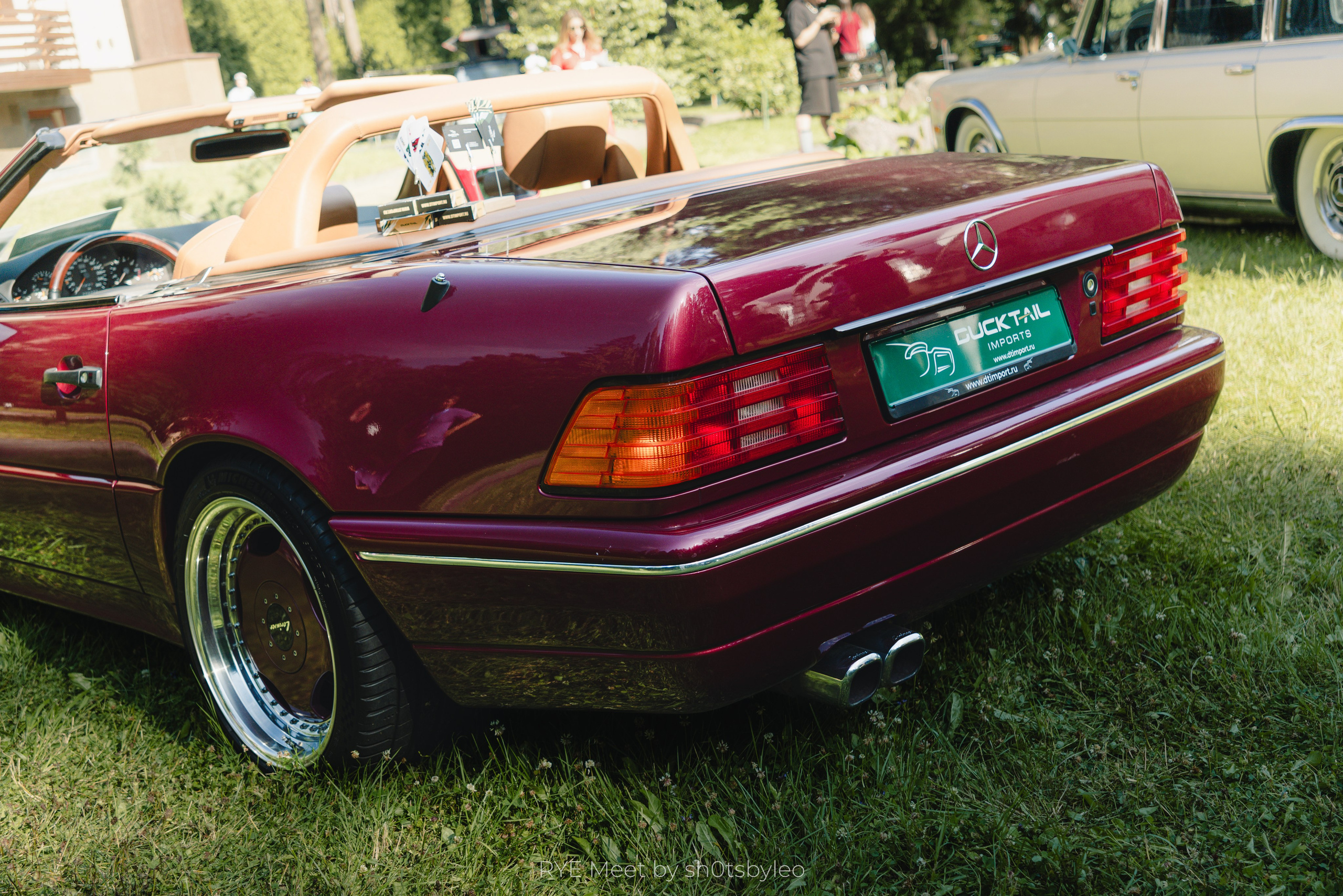 Масштабный летний фестиваль RYE Meet — встреча клуба любителей автомобилей старше 25-лет. Автомобильный фотограф Антон Цырулев