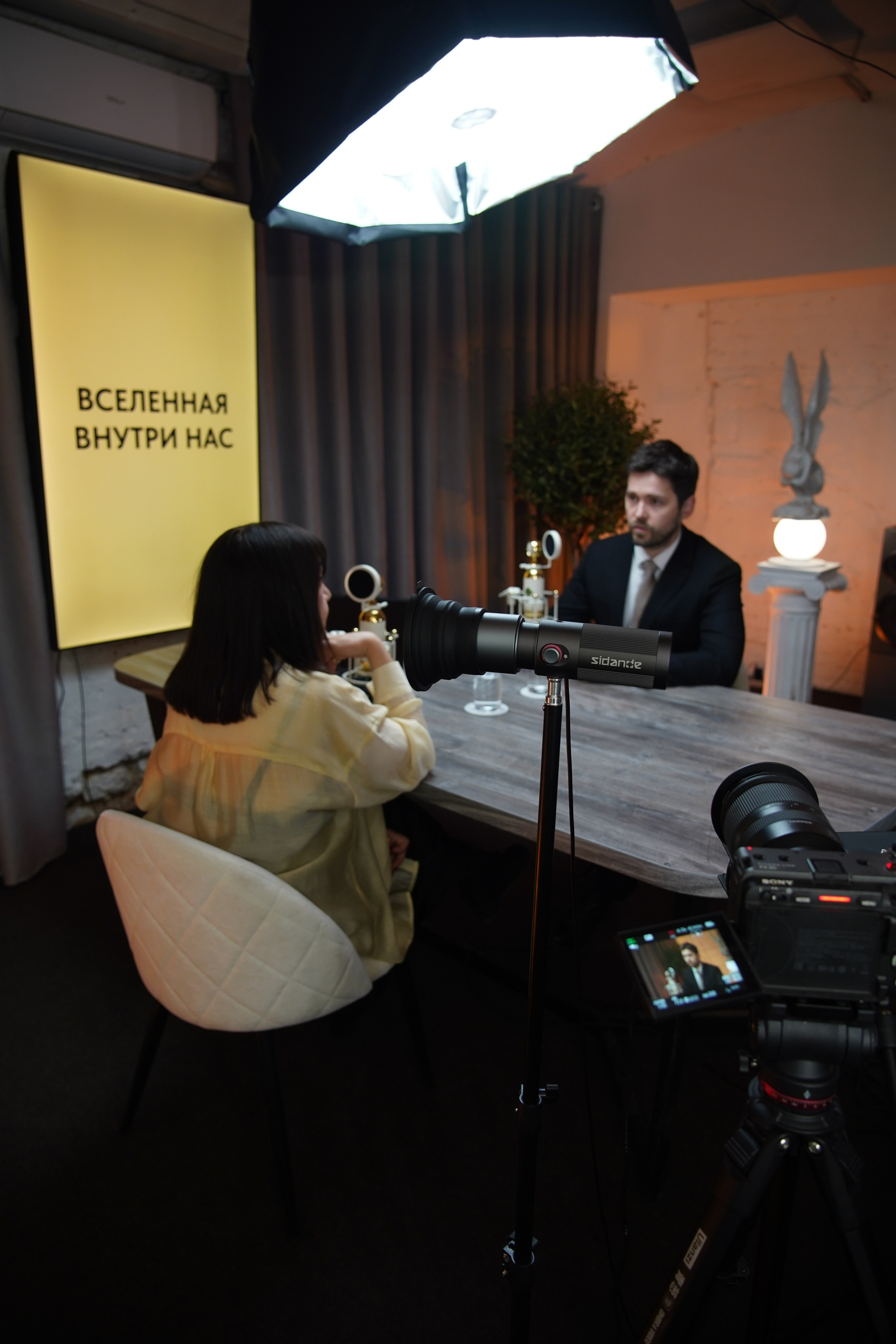 Процесс записи подкаста. Анна, фотограф Москва, Зеленоград