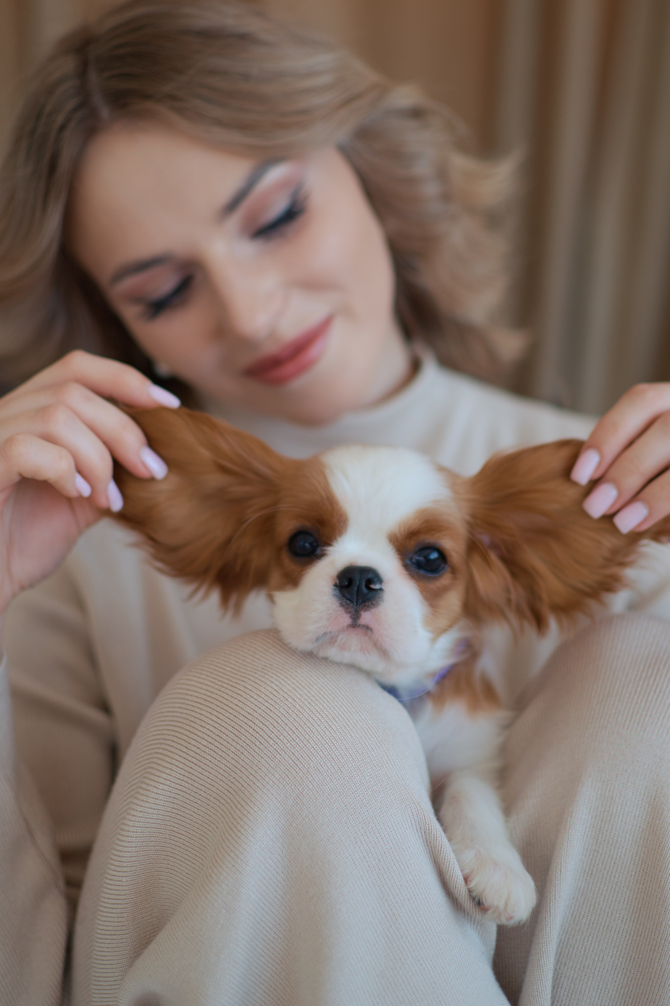 Алина и малышка Эми. Портретный фотограф в Саратове Кристина Бузаева