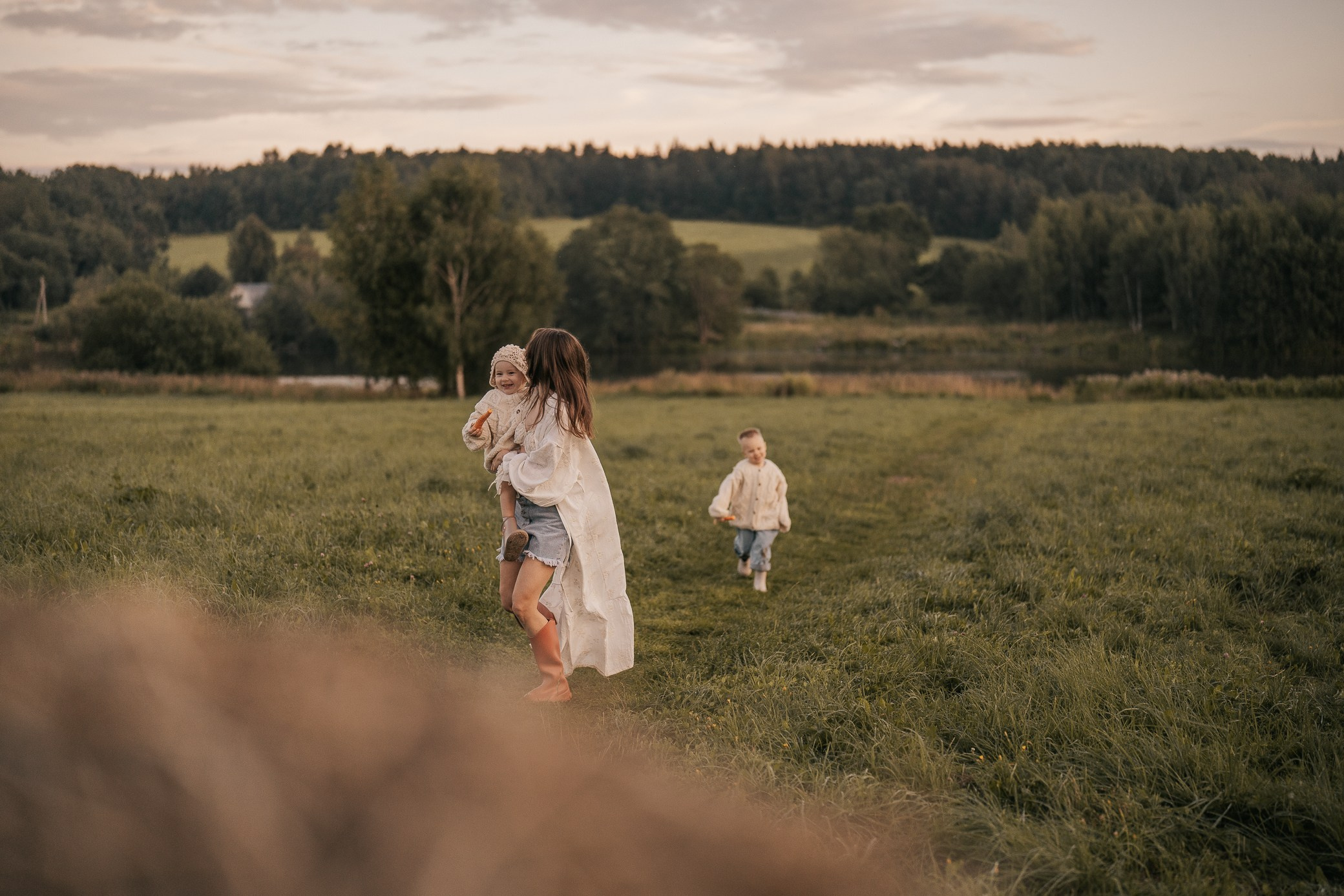 Семейная на закате. Семейный и детский фотограф в Сергиев Посаде, Хотьково Якимчук Любовь