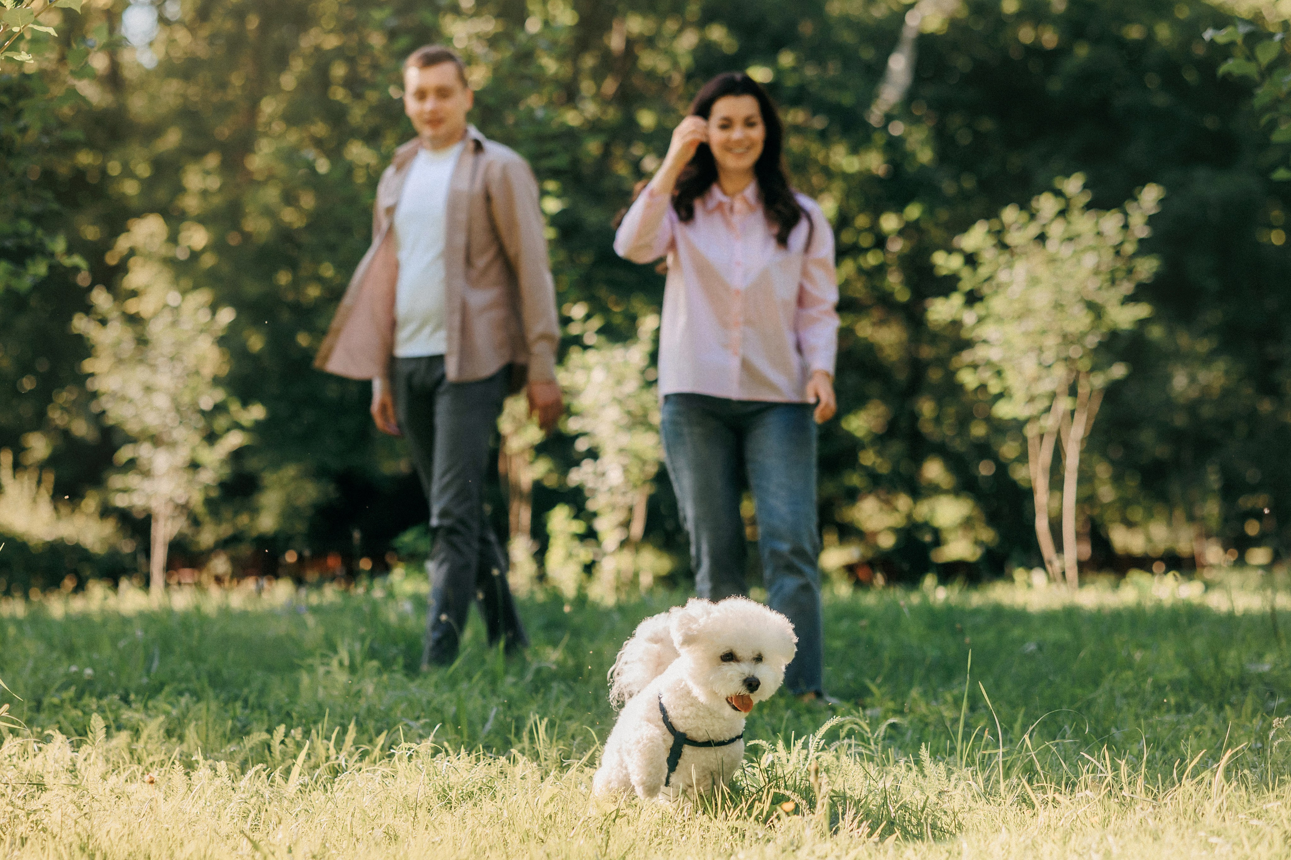 Марина, Данил и Бруно. Фотограф-анималист Елена Радченко, Москва