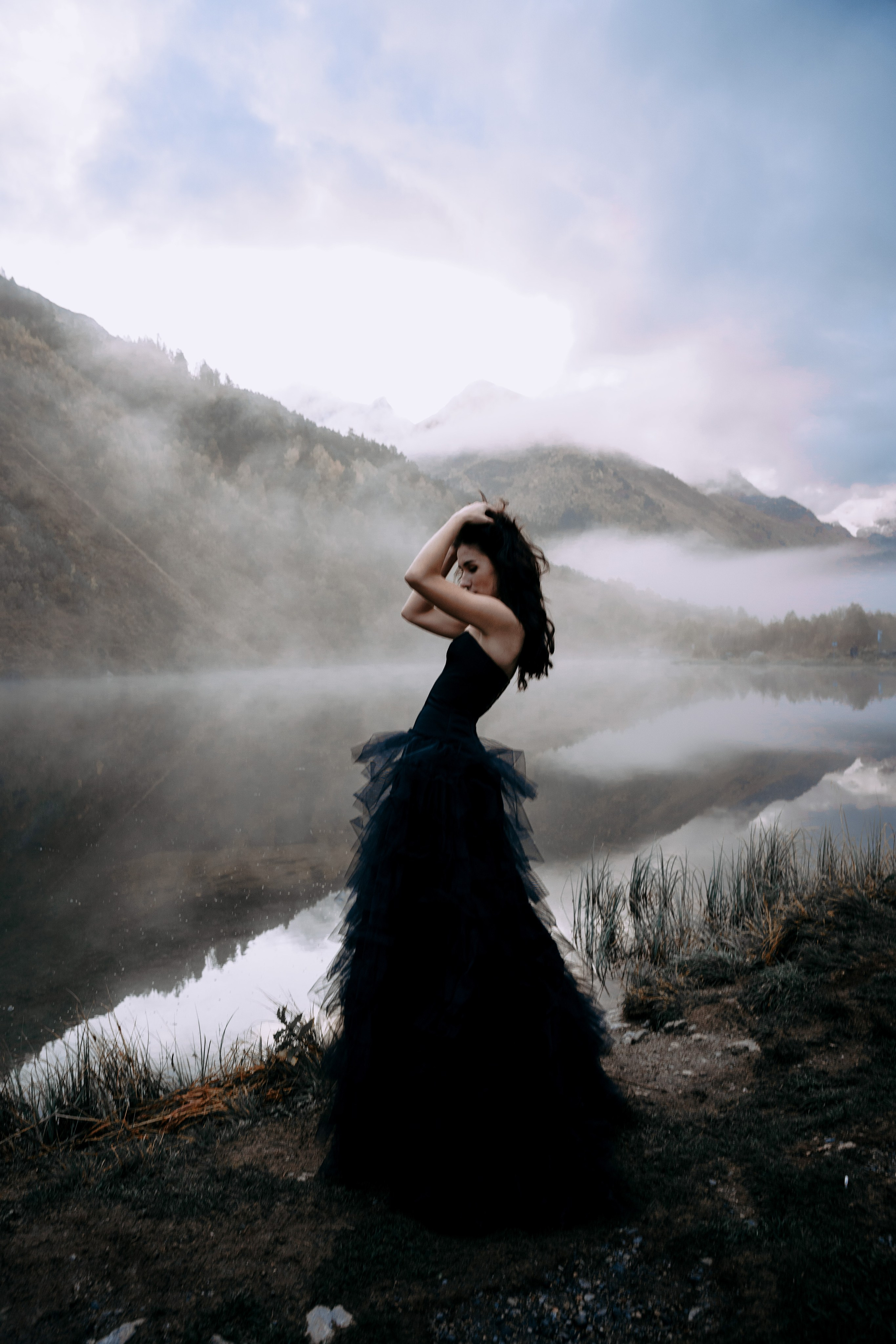 Съёмки в горах. Фотограф Диана Семенова