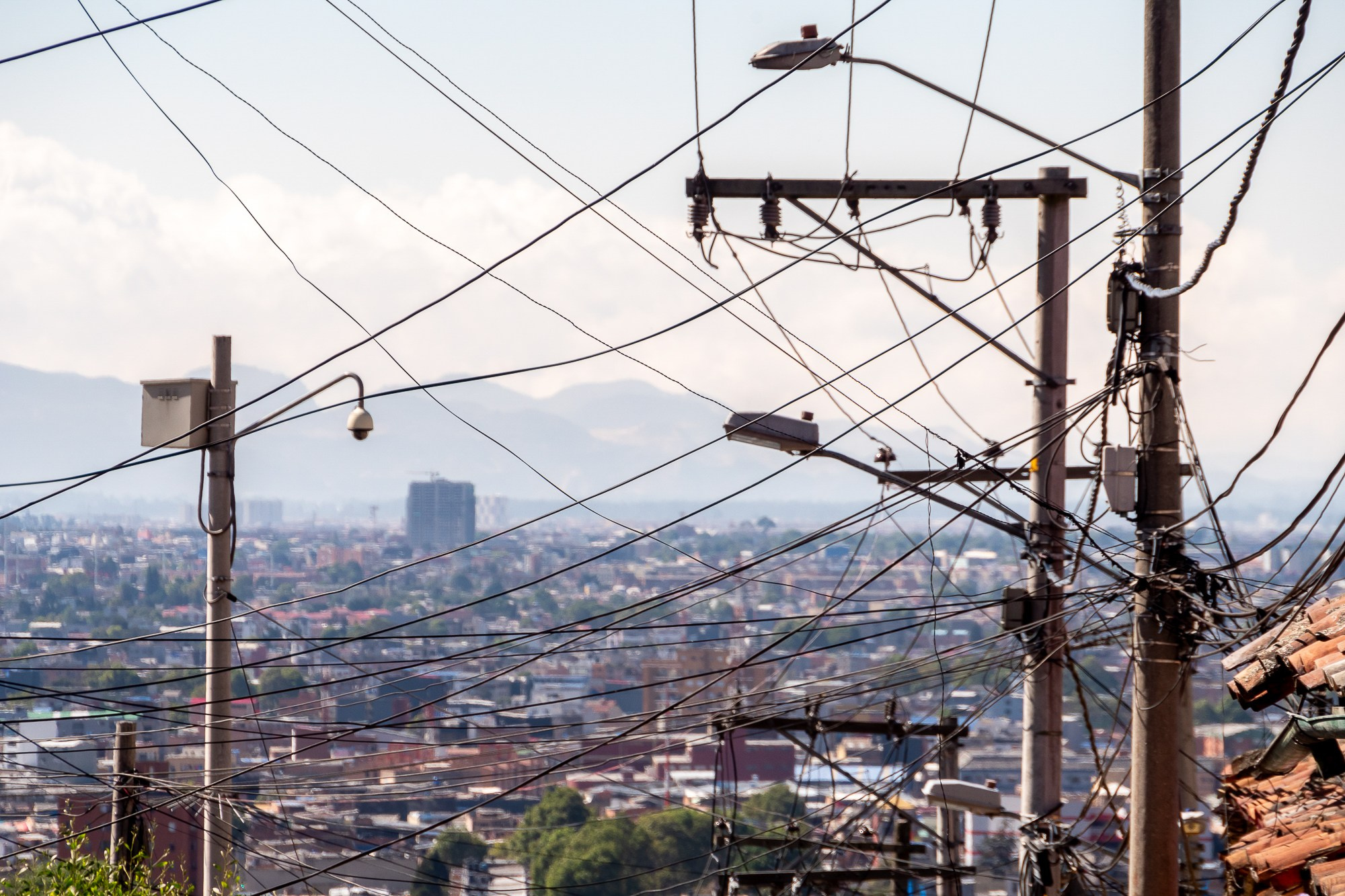 Богота, столица Колумбии. Bogotá, the capital of Colombia. Фотограф Алексей Скоробогатько