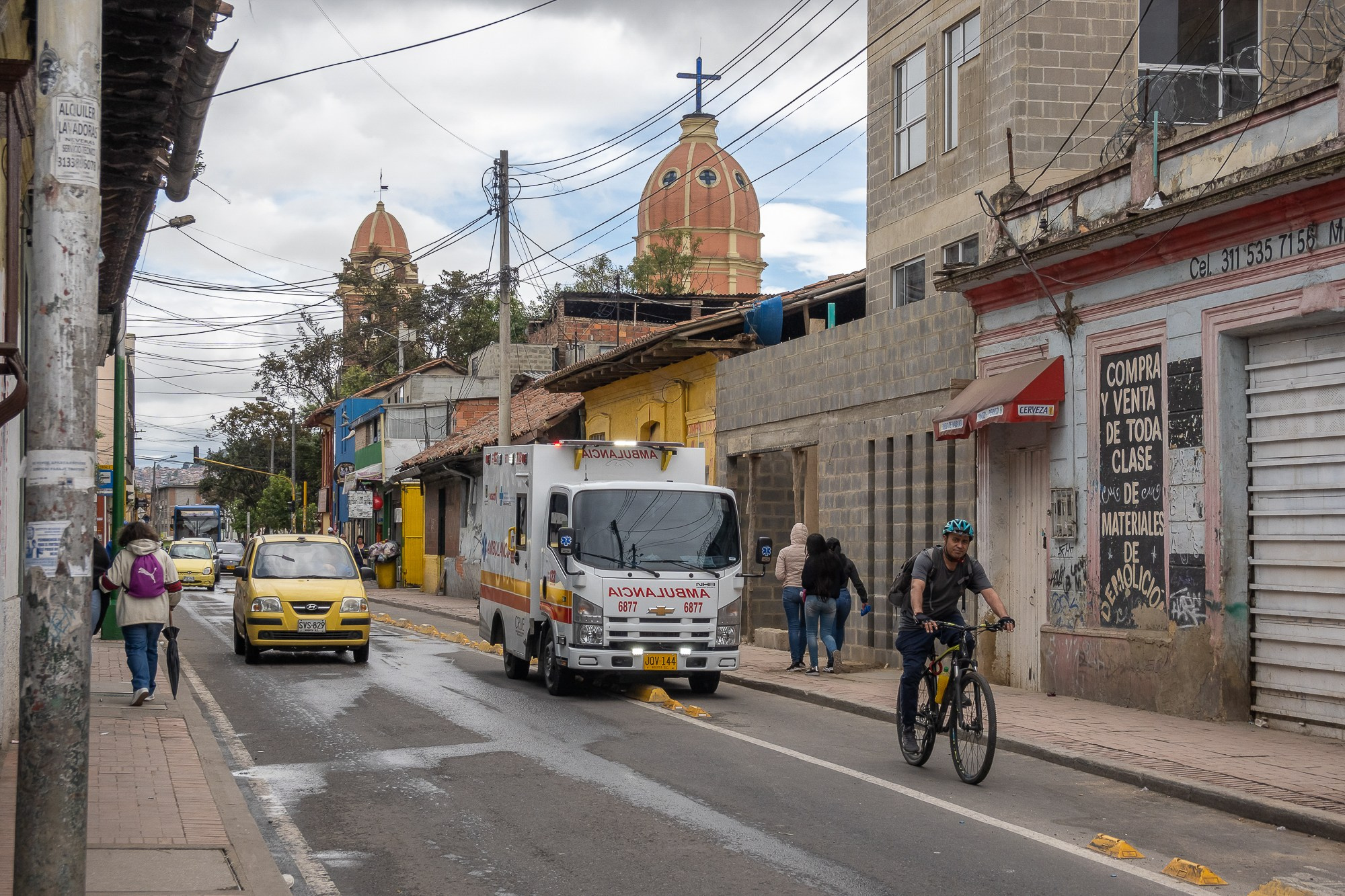 Богота, столица Колумбии. Bogotá, the capital of Colombia. Фотограф Алексей Скоробогатько